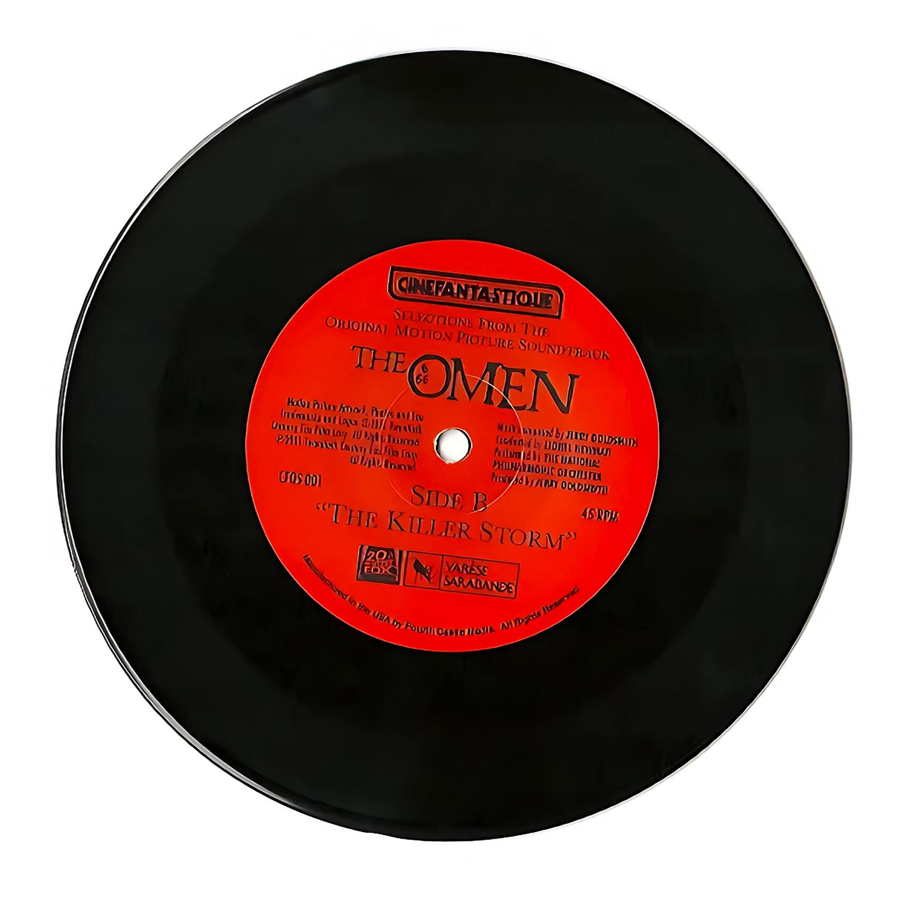 Selections From The Omen Motion Picture Soundtrack, 45 RPM Vinyl Record