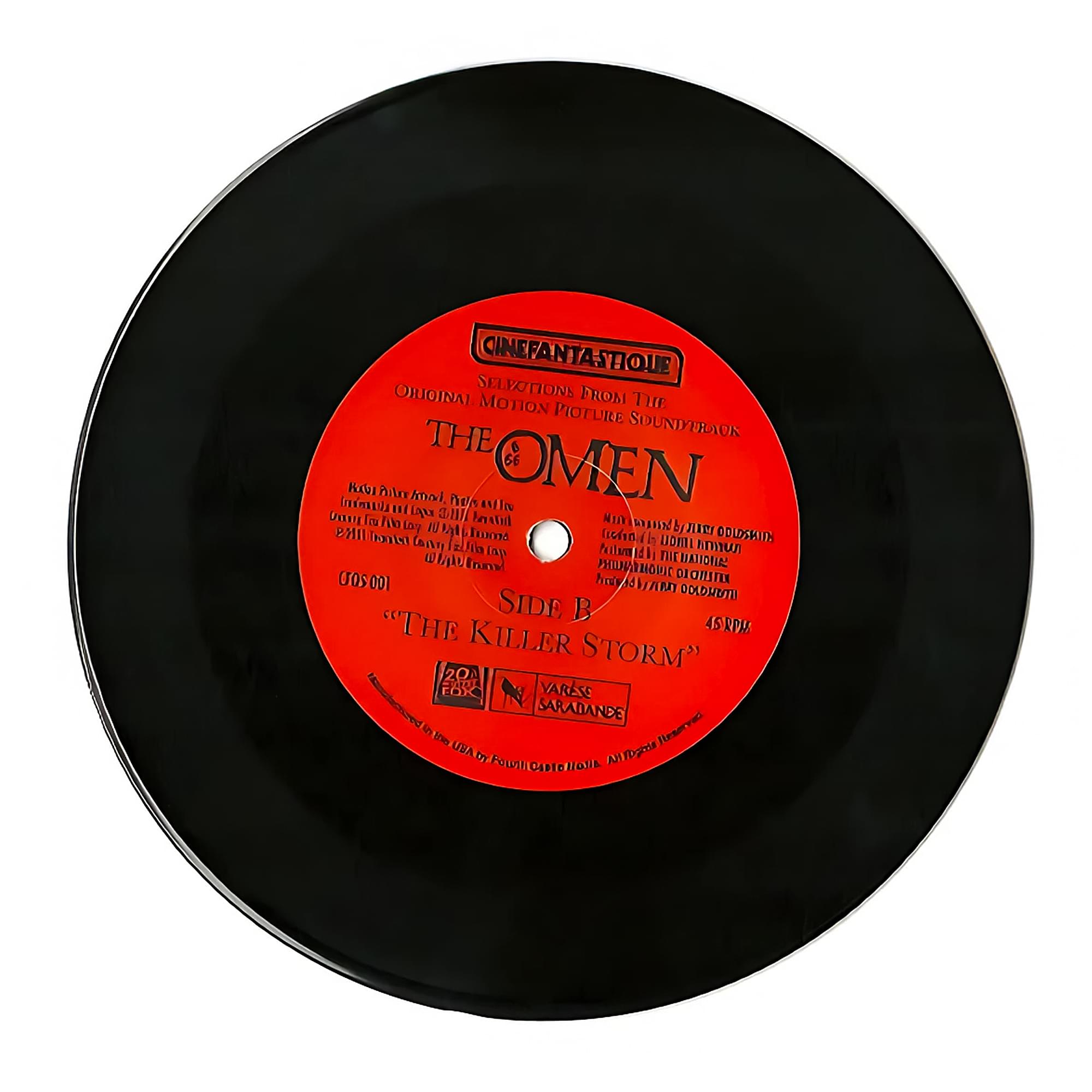 Selections From The Omen Motion Picture Soundtrack, 45 RPM Vinyl Record