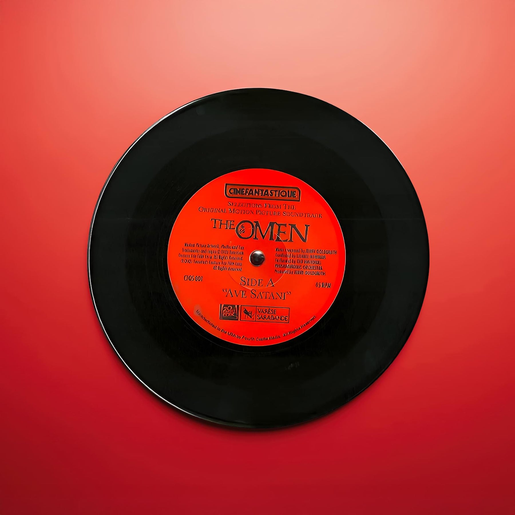 Selections From The Omen Motion Picture Soundtrack, 45 RPM Vinyl Record