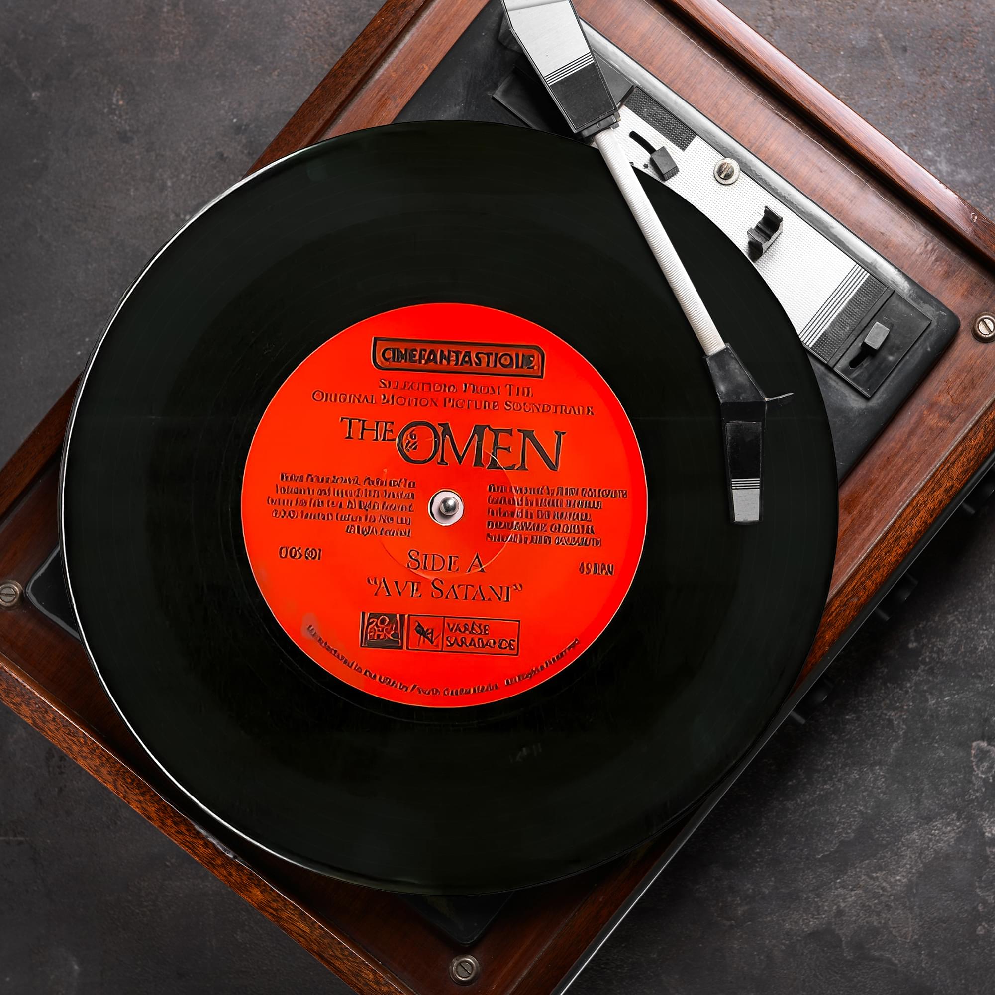 Selections From The Omen Motion Picture Soundtrack, 45 RPM Vinyl Record