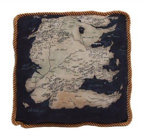 Game of Thrones Westeros Map Throw Pillow: South Map