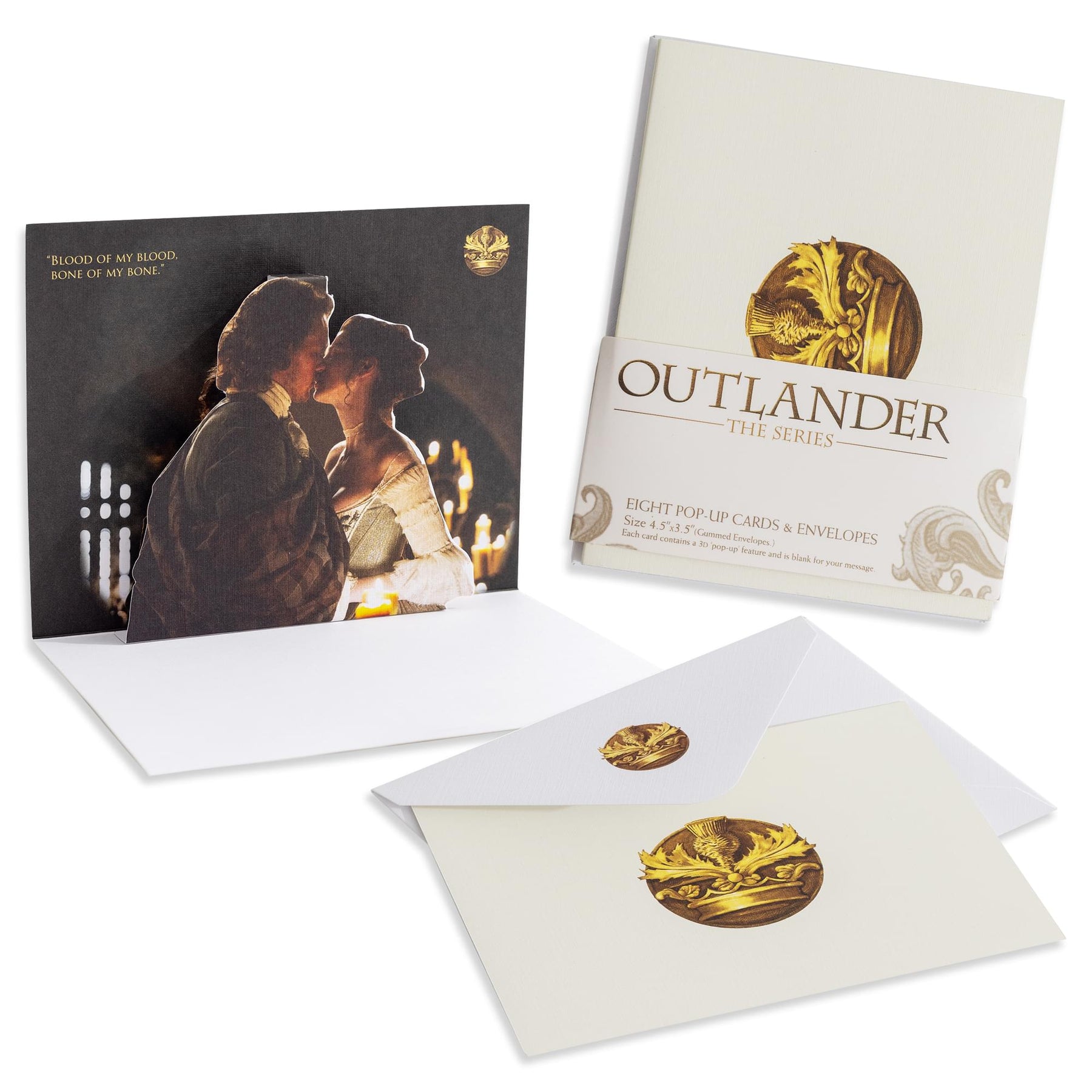 Outlander Pop-Up Notecards, Set of 8