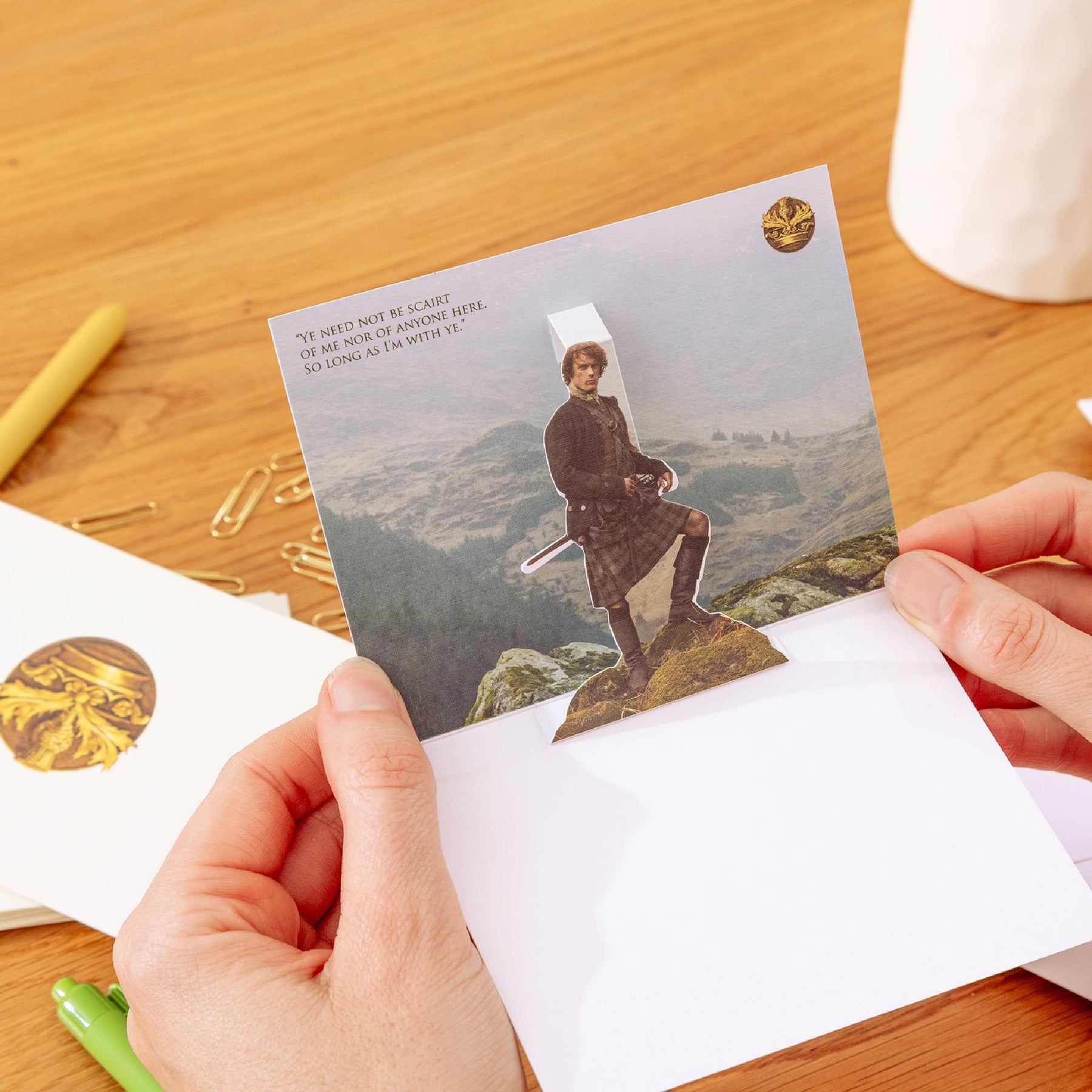 Outlander Pop-Up Notecards, Set of 8