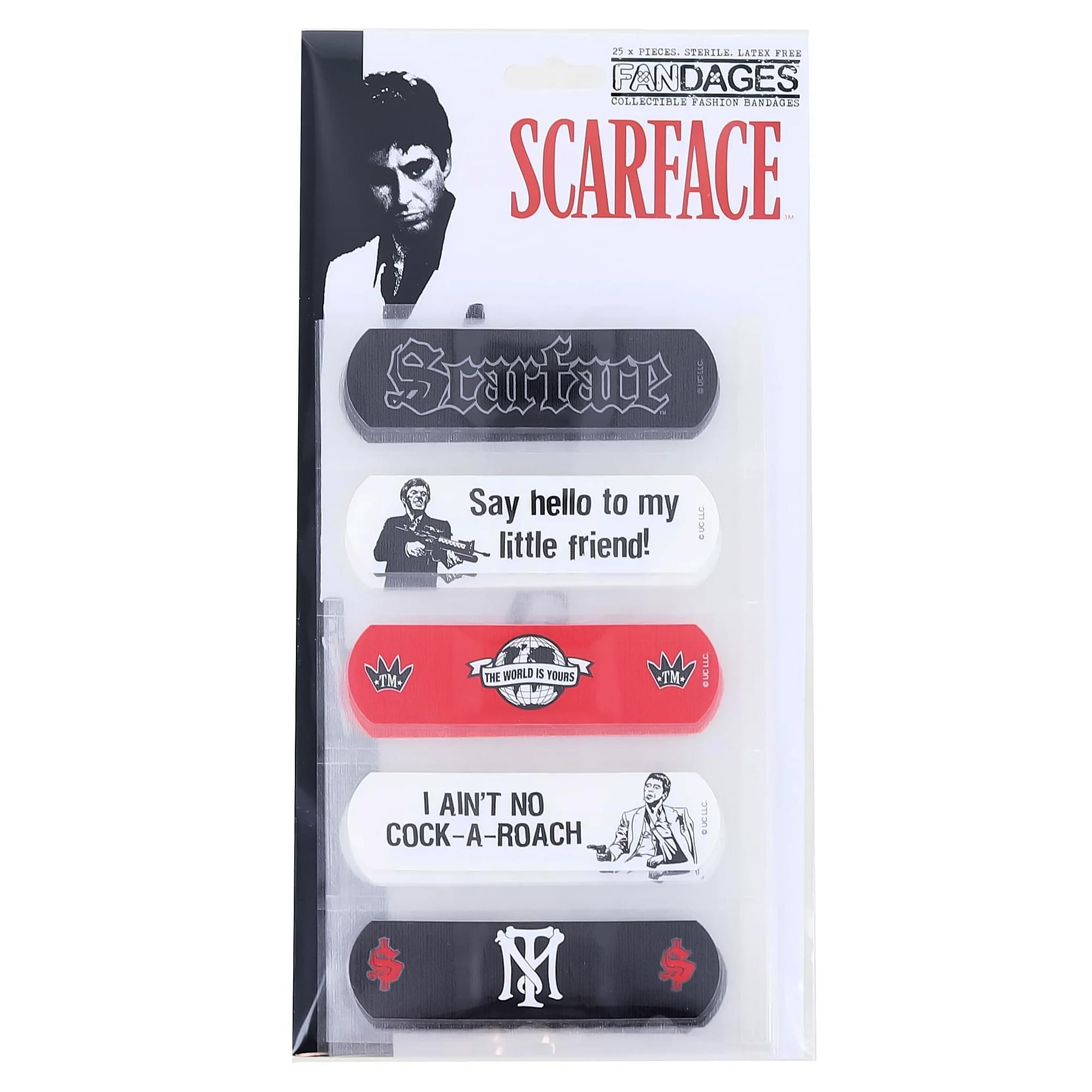 Scarface Fandages Collectible Fashion Bandages | 25 Pieces