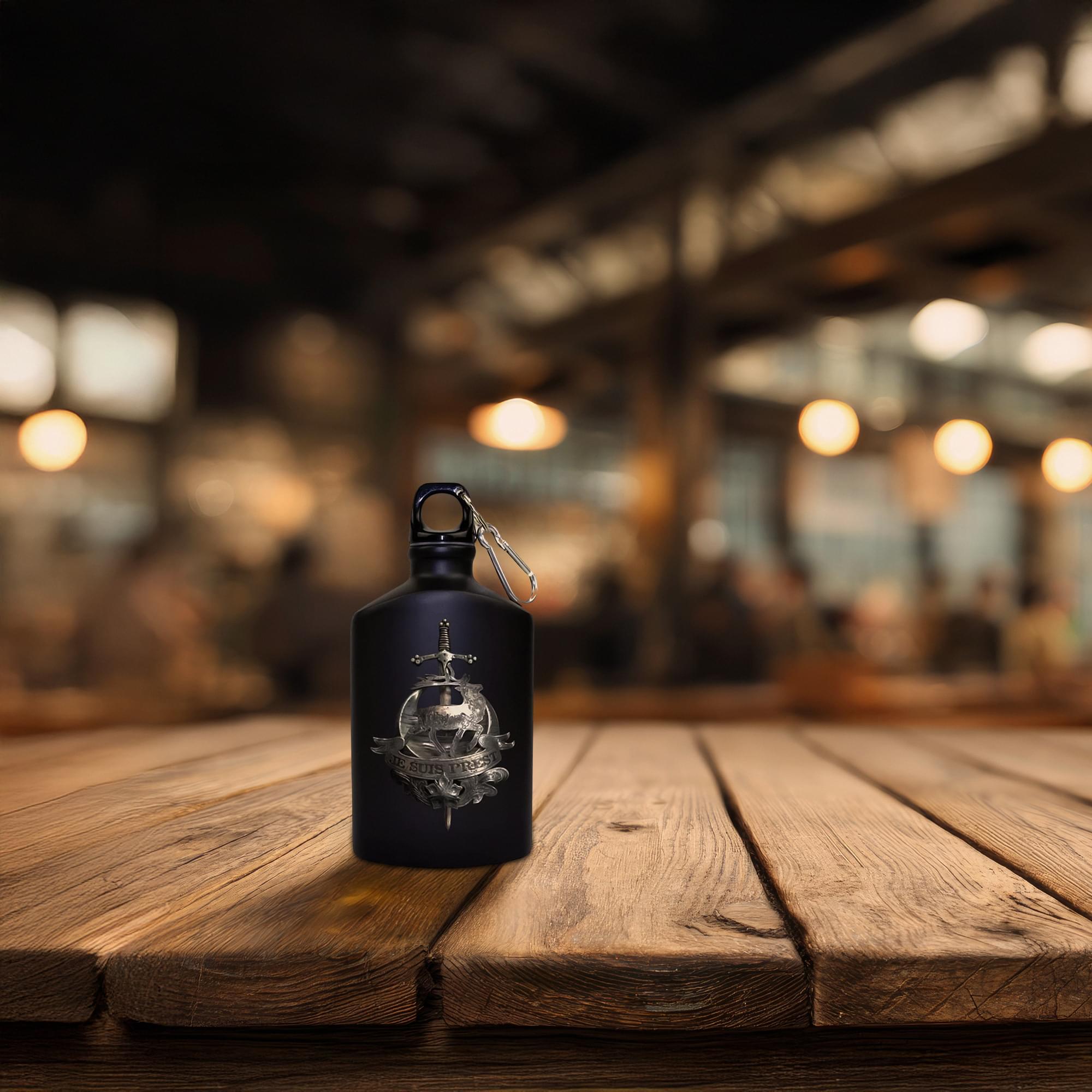 Outlander Fraser Clan Motto Metal Drink Bottle/Flask
