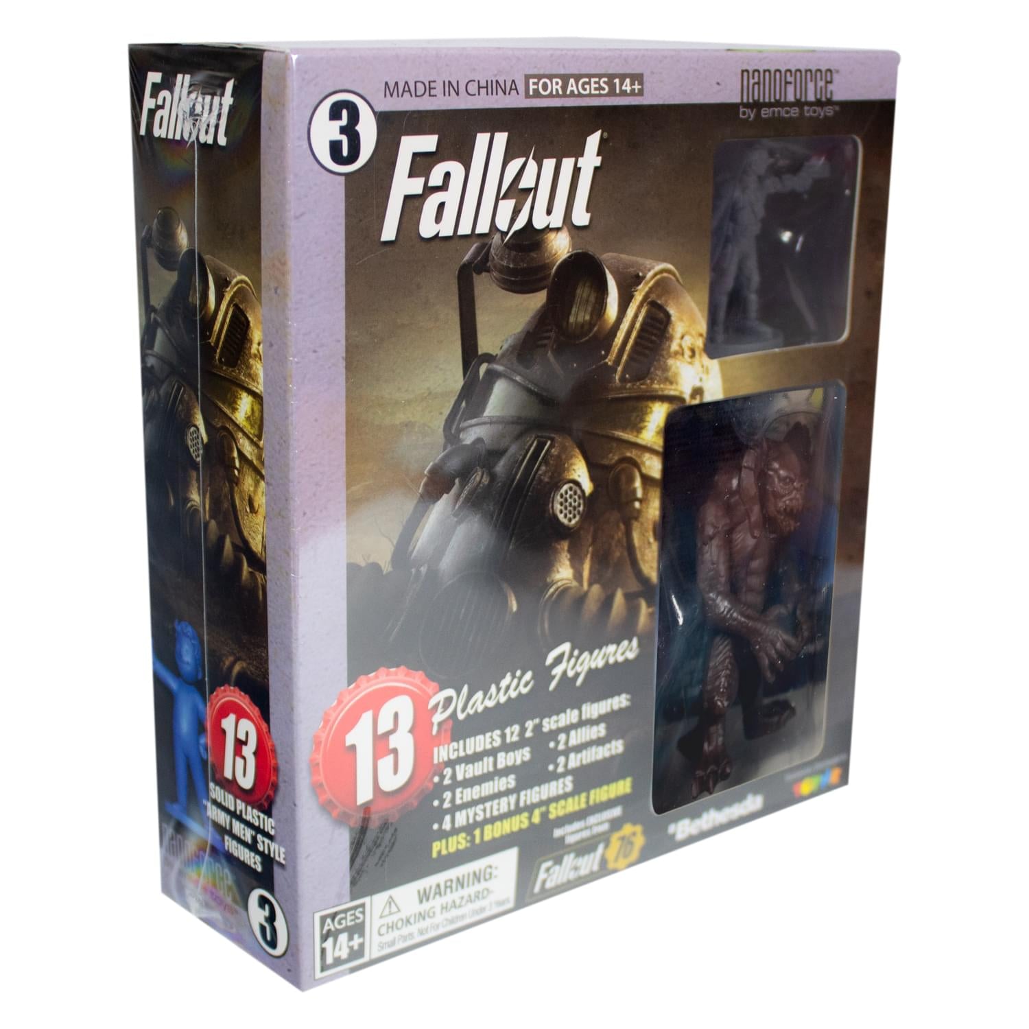 Fallout Nanoforce Series 1 Army Builder Figure Collection - Boxed Volume 3