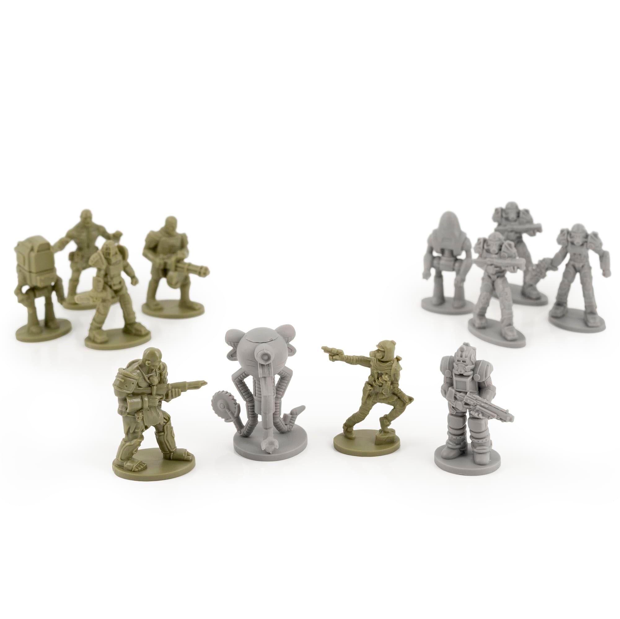 Fallout Nanoforce Series 1 Army Builder Figure Collection - Bagged Version 3