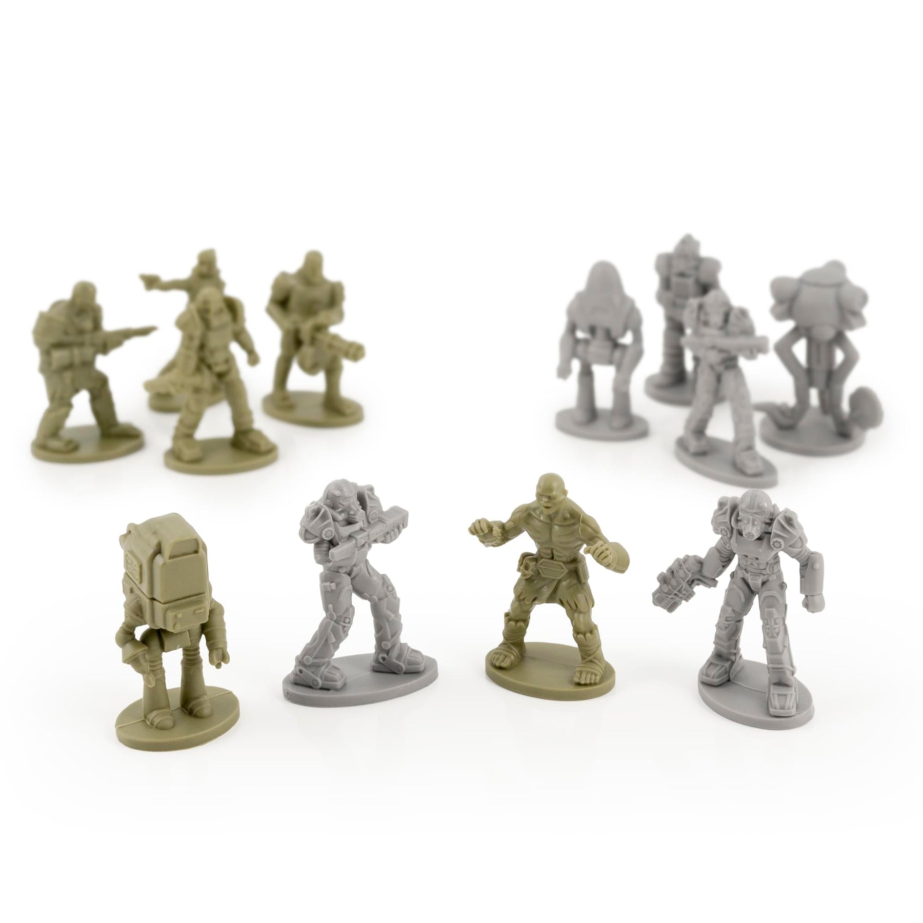 Fallout Nanoforce Series 1 Army Builder Figure Collection - Bagged Version 3