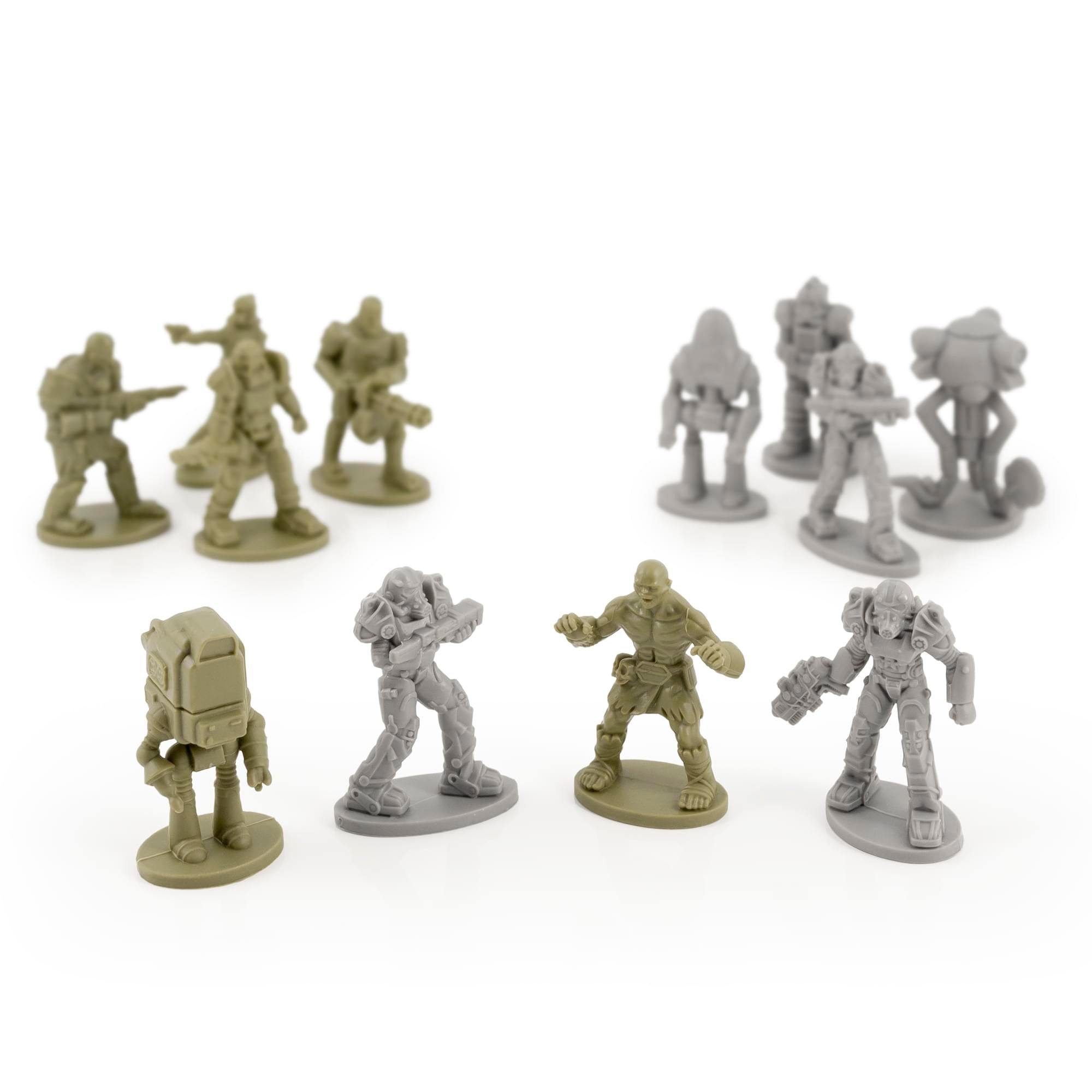 Fallout Nanoforce Series 1 Army Builder Figure Collection - Bagged Version 3