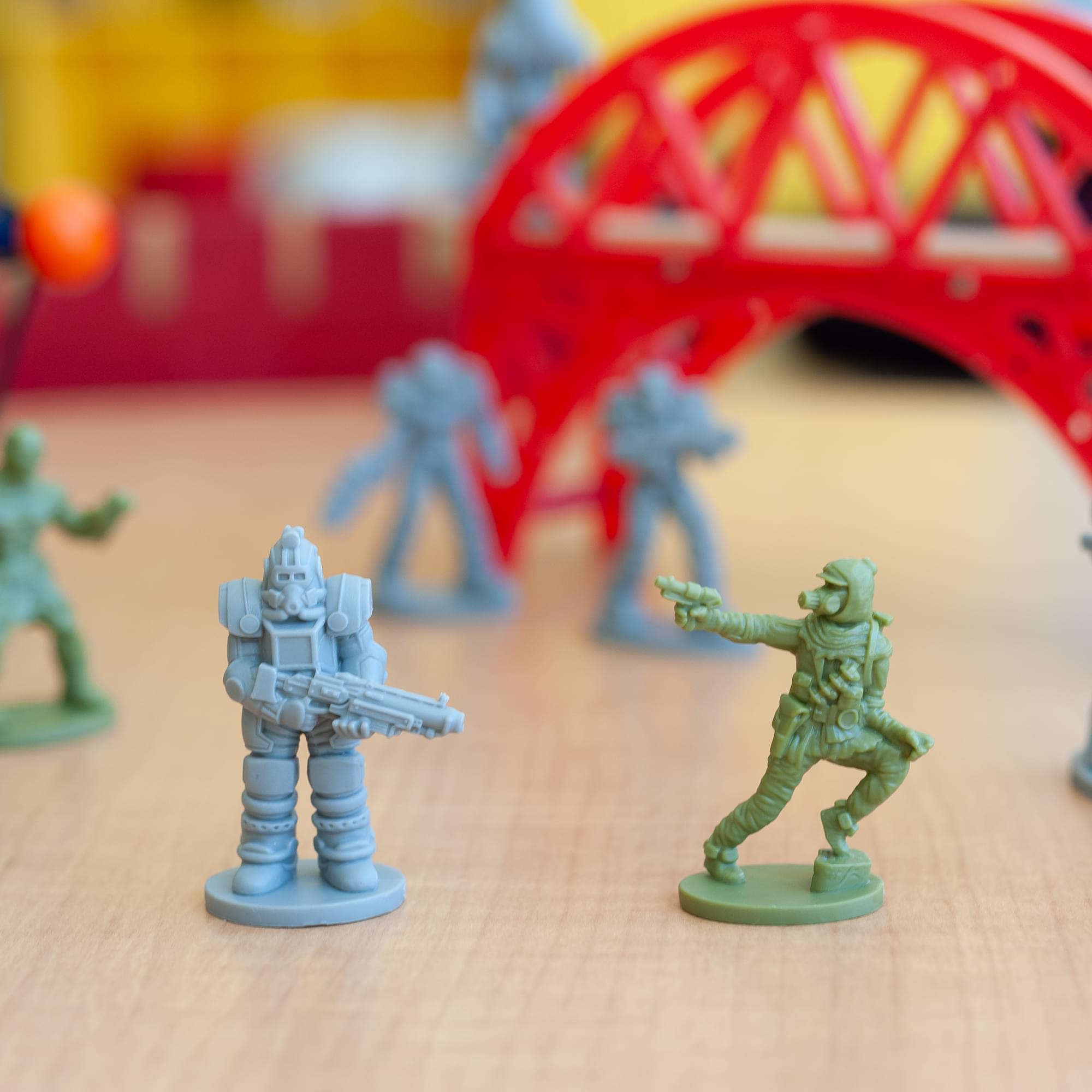 Fallout Nanoforce Series 1 Army Builder Figure Collection - Bagged Version 3