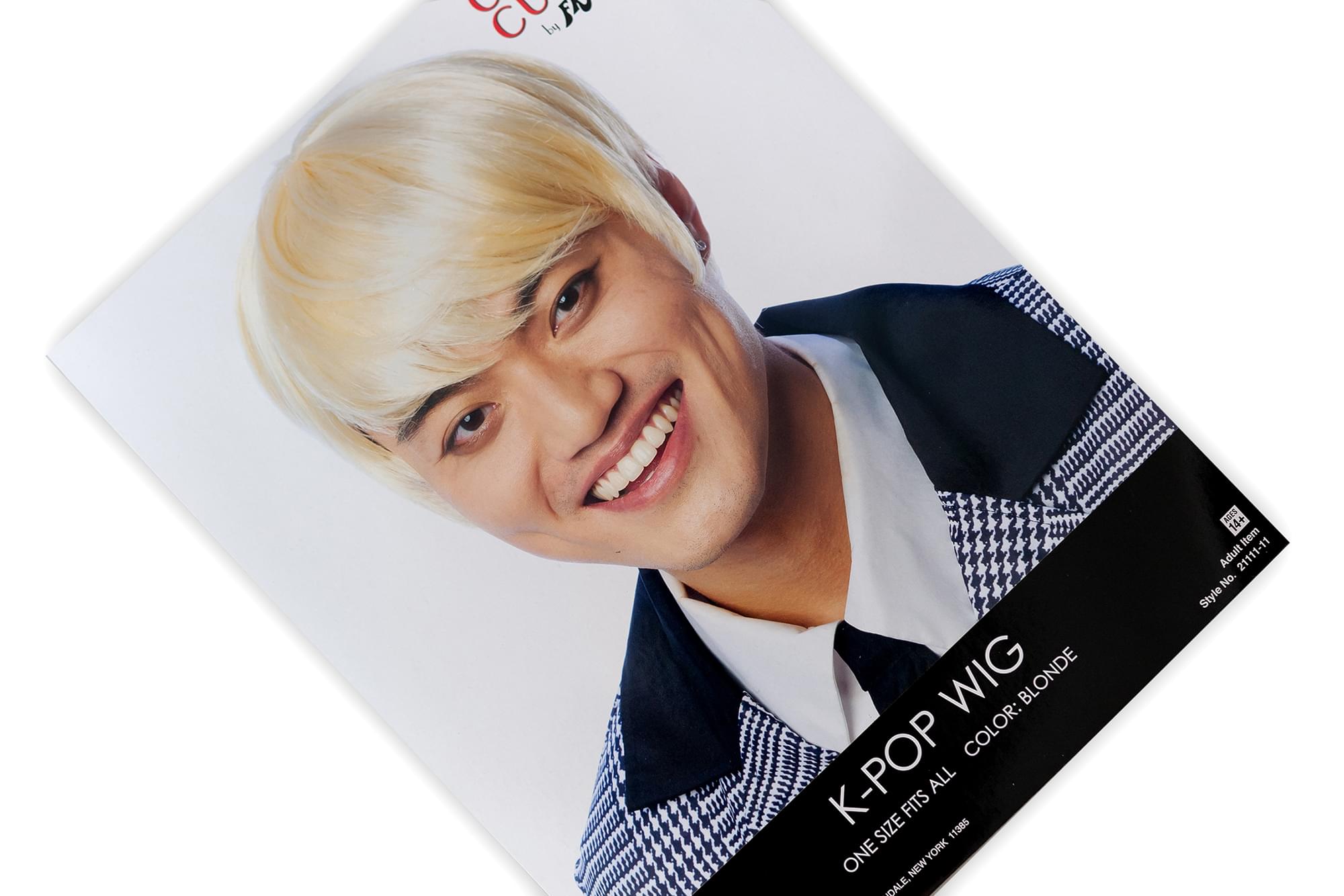 K-Pop Adult Costume Wig | Cosplay, Costume, & Leisure Wig | Blonde Hair Color