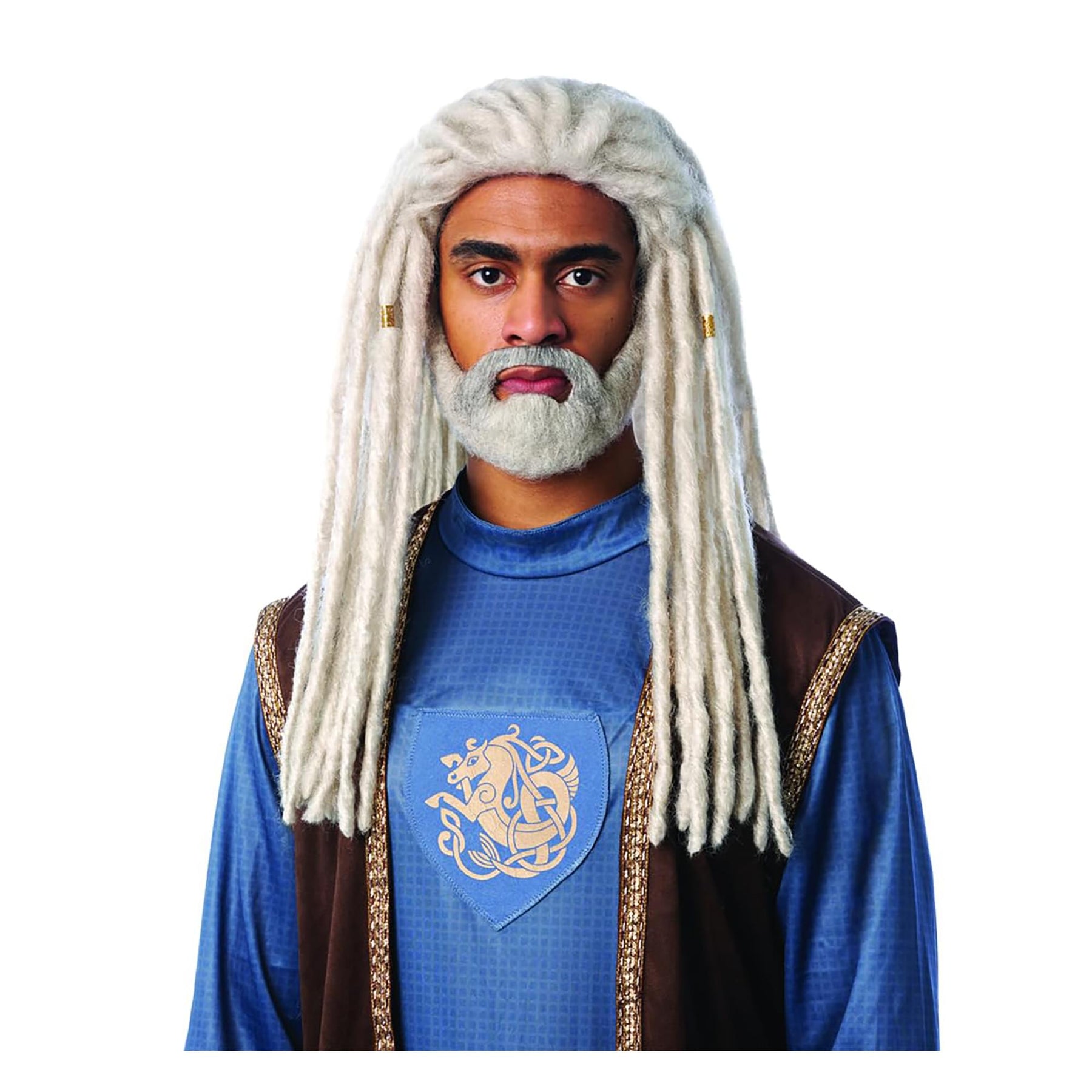 Lord of the Sea Adult Costume Moustache and Beard Set