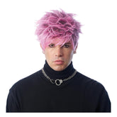 Rap Rocker Adult Pink Costume Wig