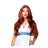 Goddess Adult Natural Red Costume Wig