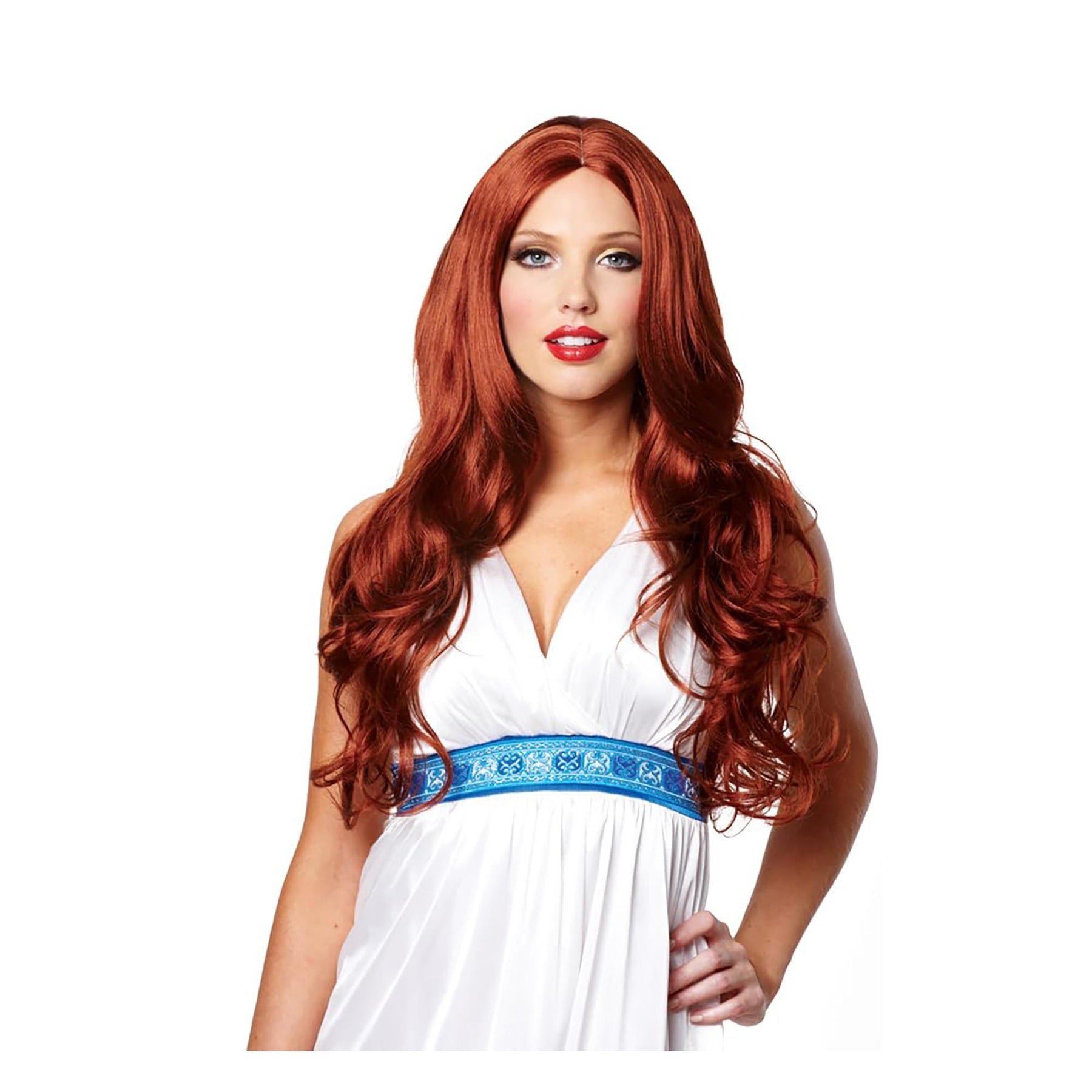 Goddess Adult Natural Red Costume Wig
