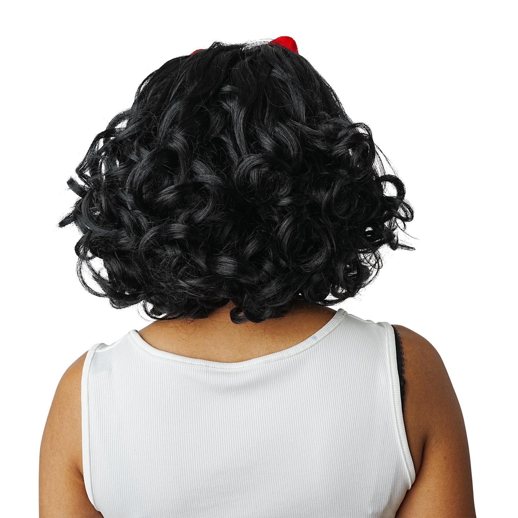 Black Snow White-Inspired Adult Costume Wig | One Size
