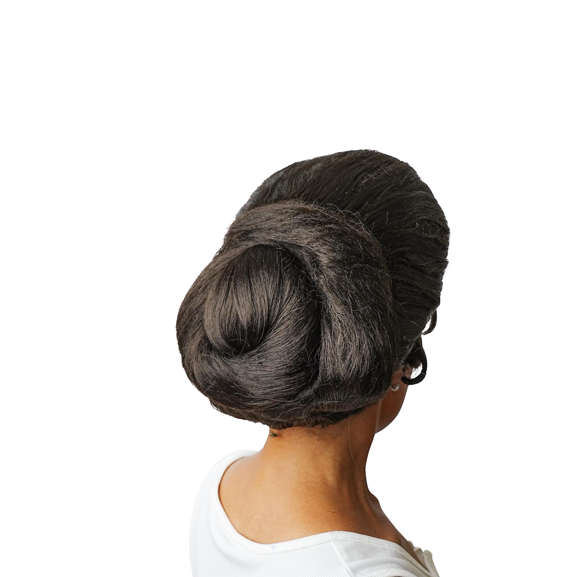 Black Retro Beehive Adult Costume Wig | One Size