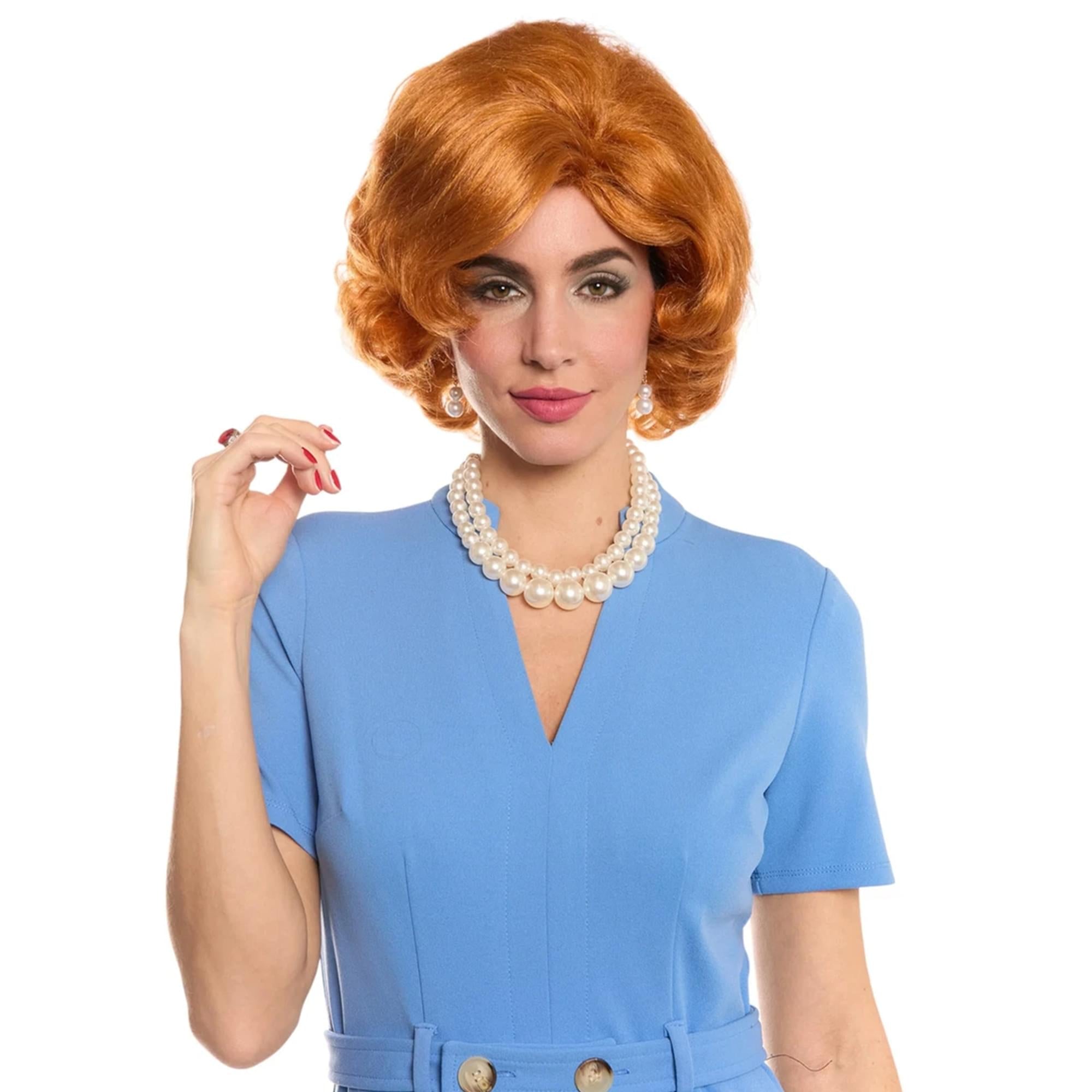 High Society Natural Red Adult Costume Wig | One Size