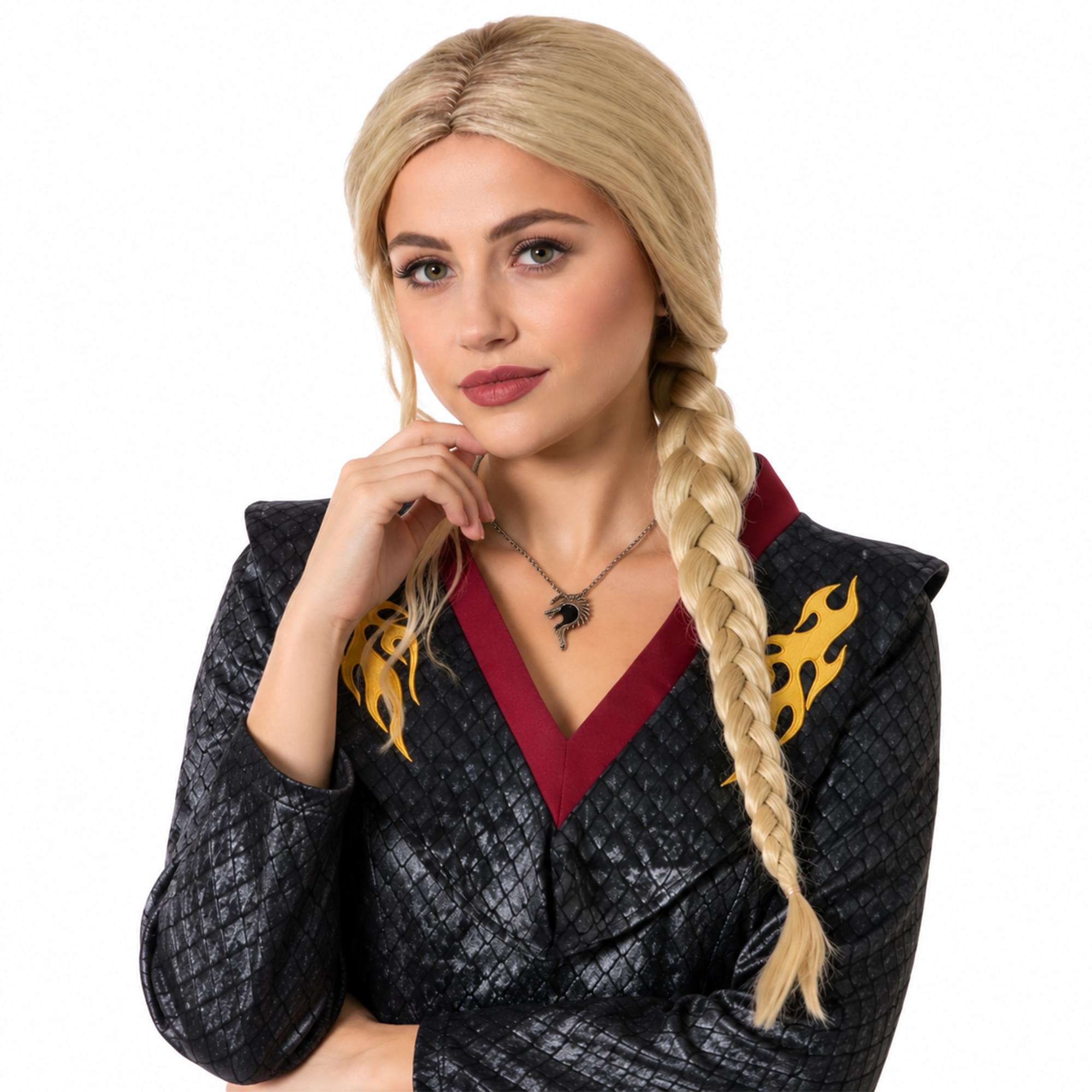 Commander Mixed Blonde Adult Costume Wig | One Size