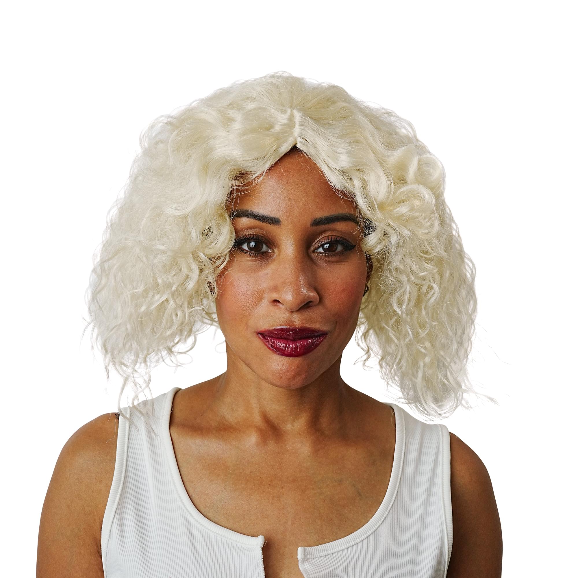 Blonde Mra. Monster Adult Costume Wig | One Size