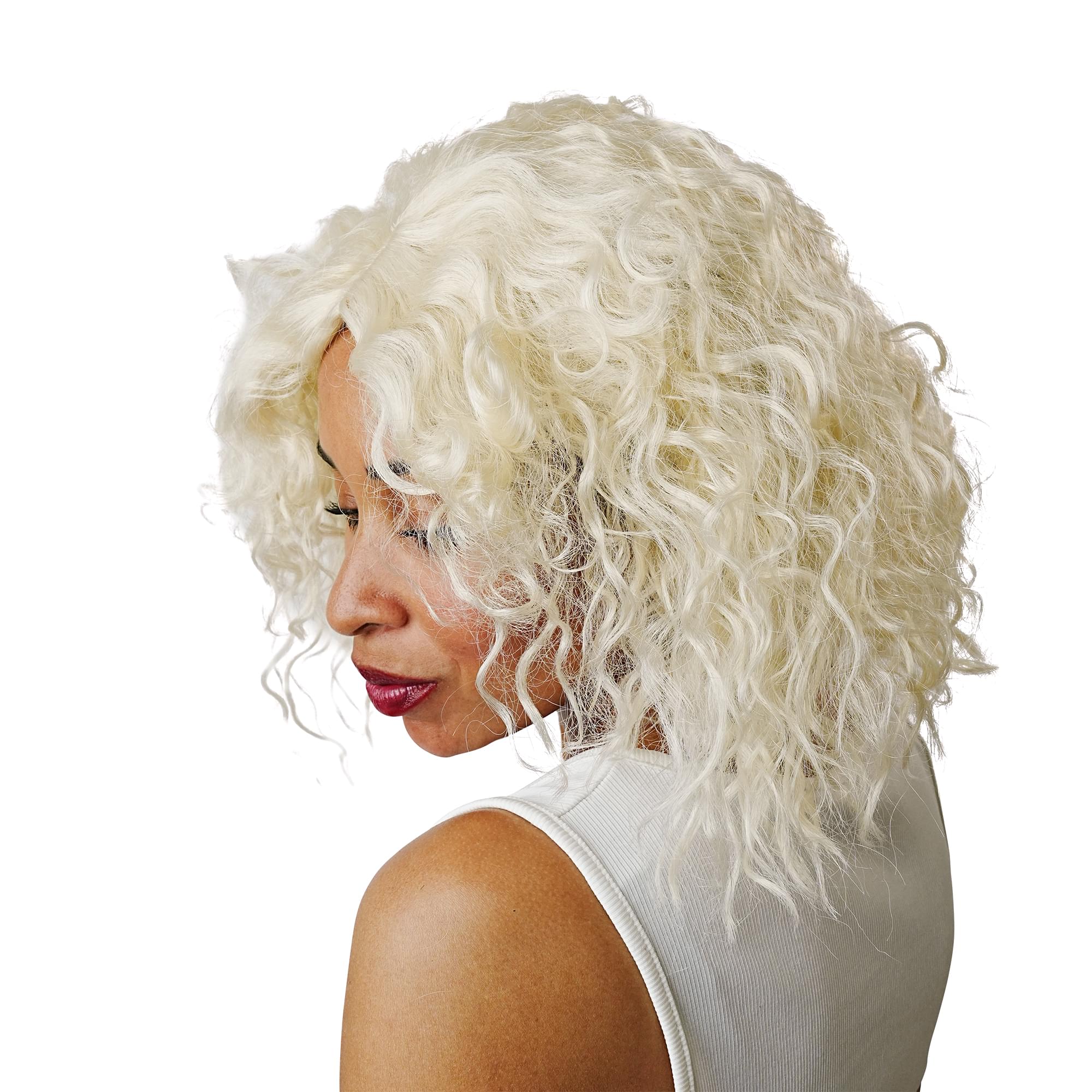 Blonde Mra. Monster Adult Costume Wig | One Size
