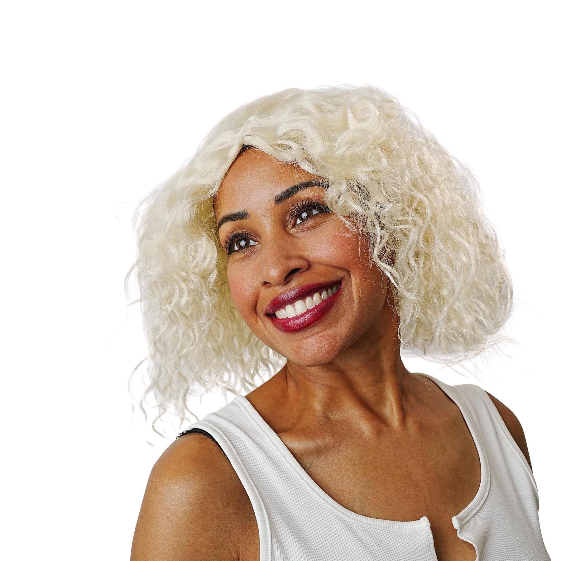 Blonde Mra. Monster Adult Costume Wig | One Size