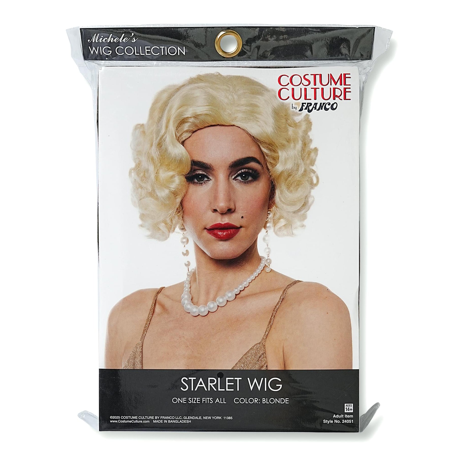 Blonde Starlett Adult Costume Wig | One Size