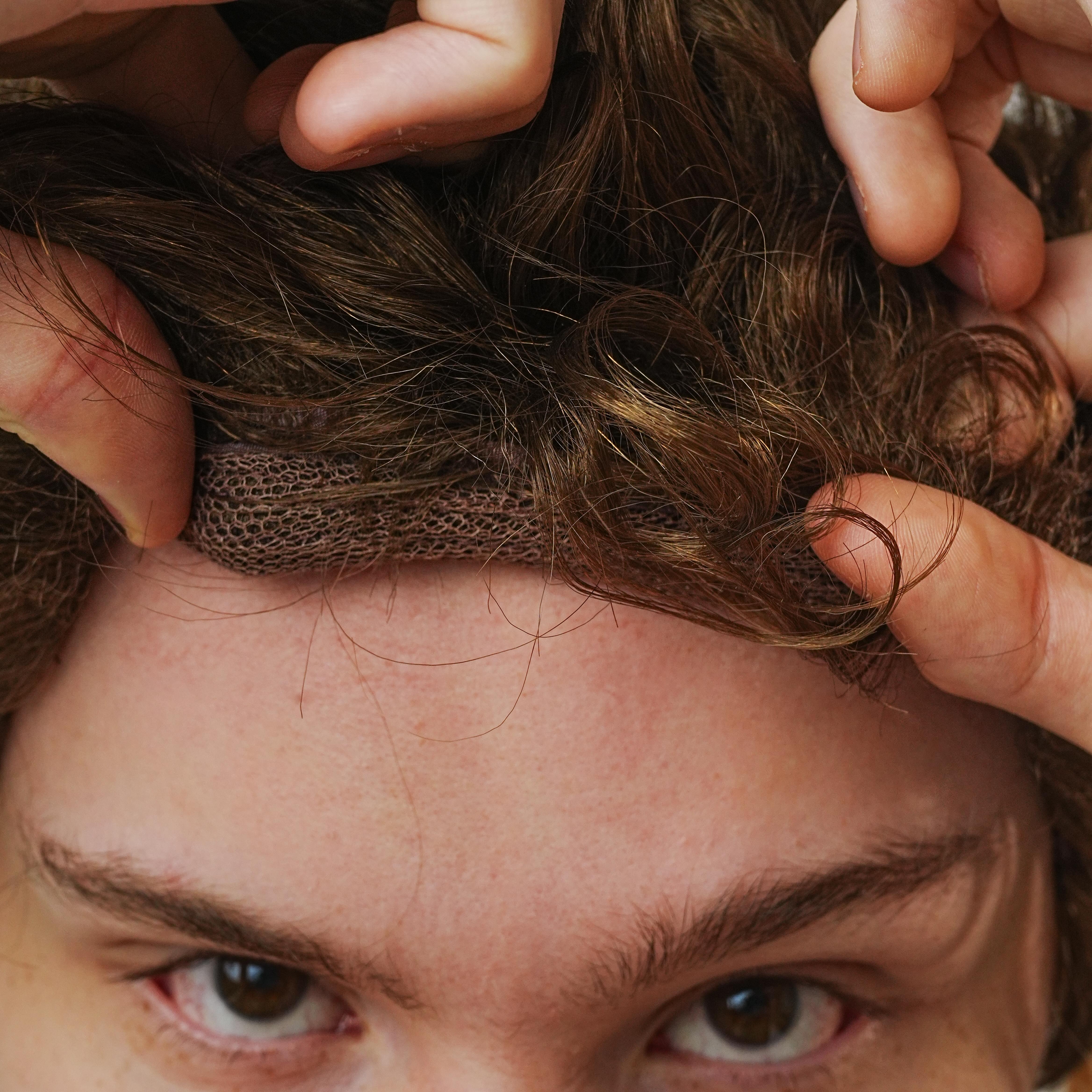 Brown Yes Chef Adult Costume Wig | One Size