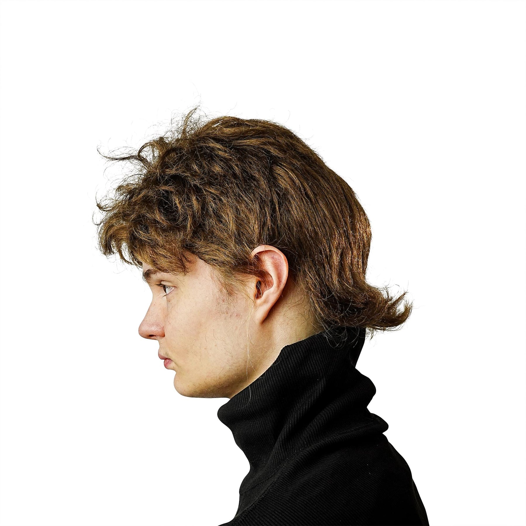 Light Brown Biker Boy Adult Costume Wig | One Size