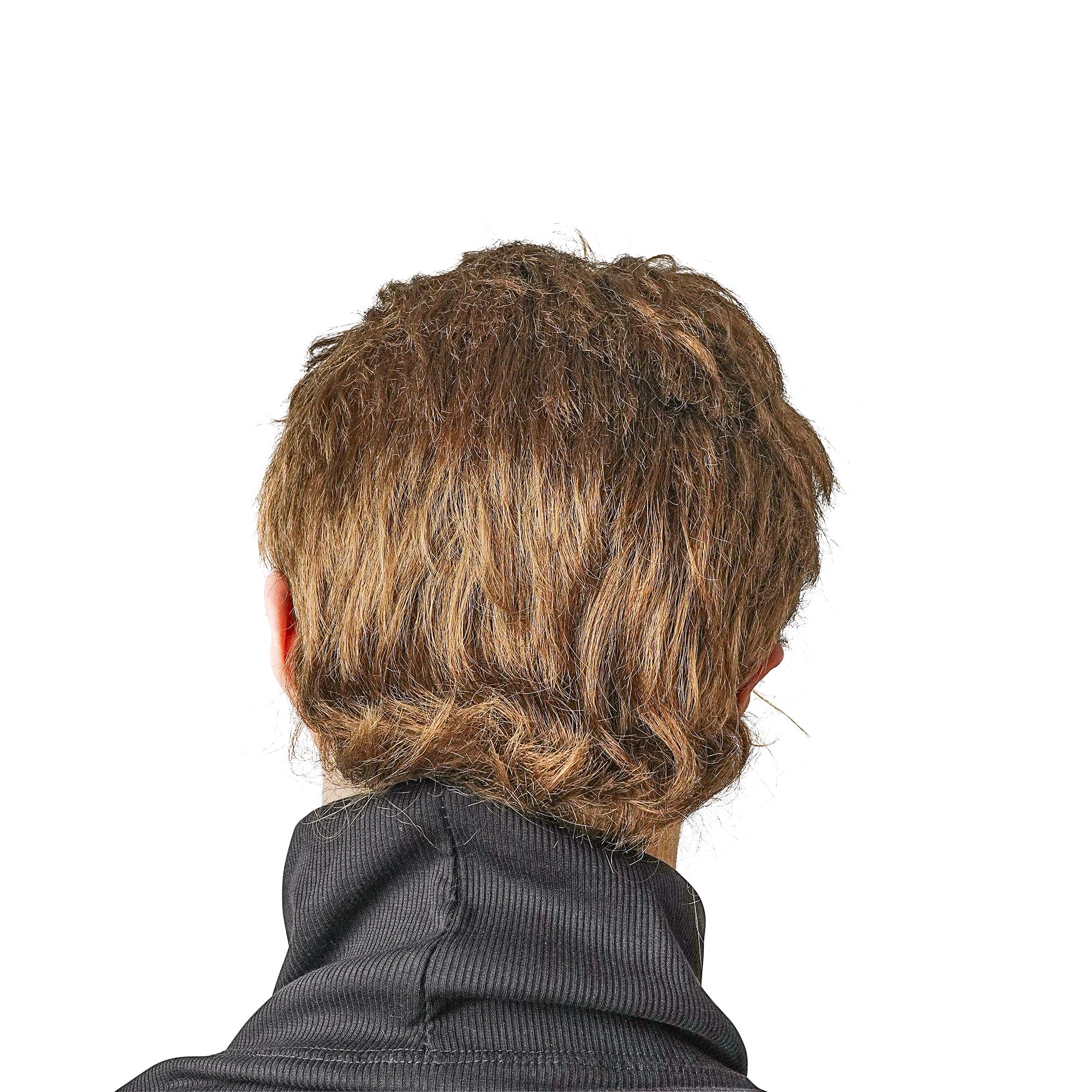Light Brown Biker Boy Adult Costume Wig | One Size