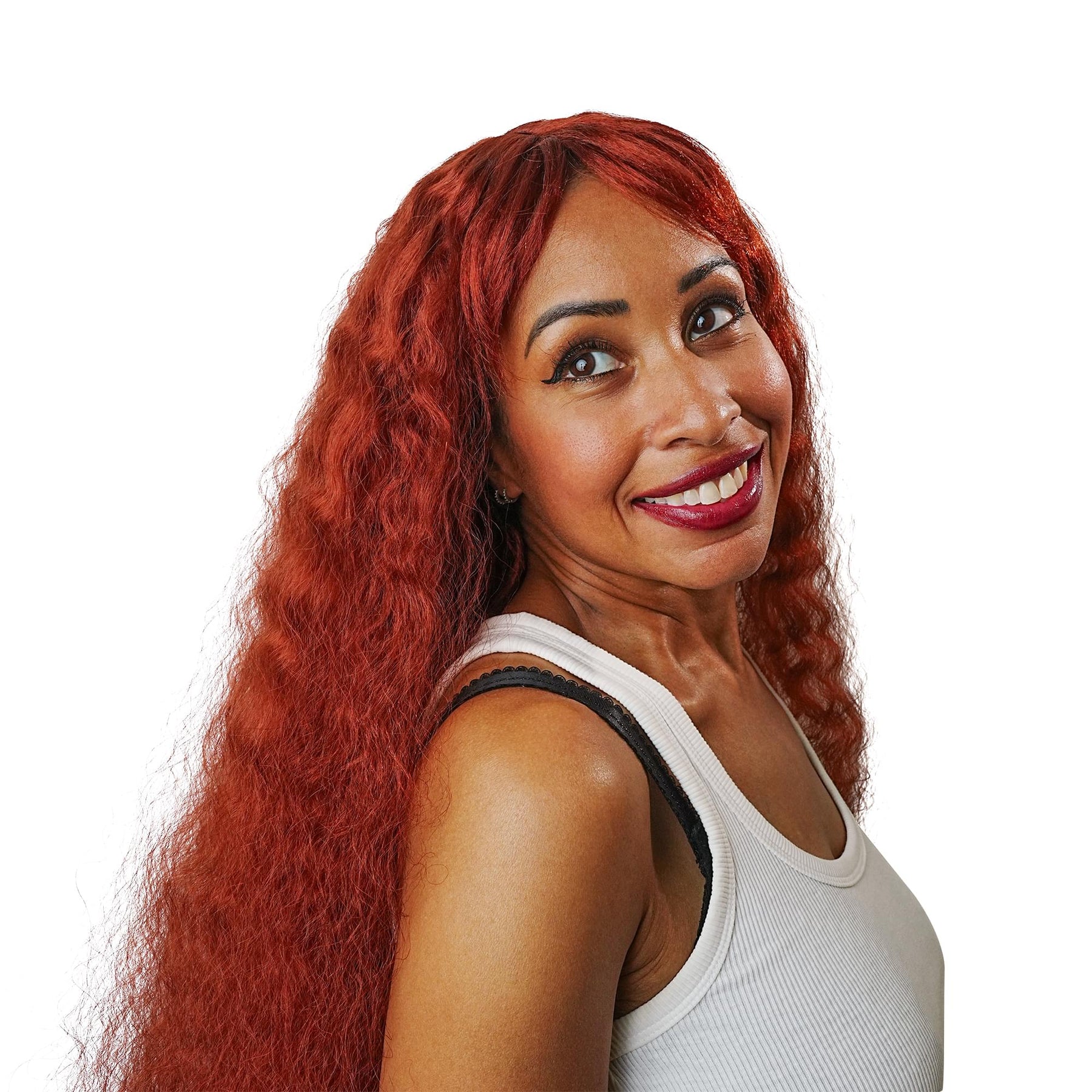 Lucky Babe Adult Costume Wig