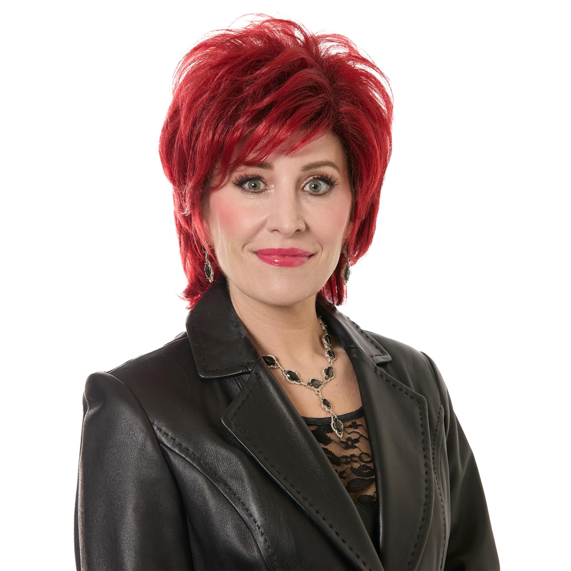 Princess Of Darkness Red Adult Costume Wig