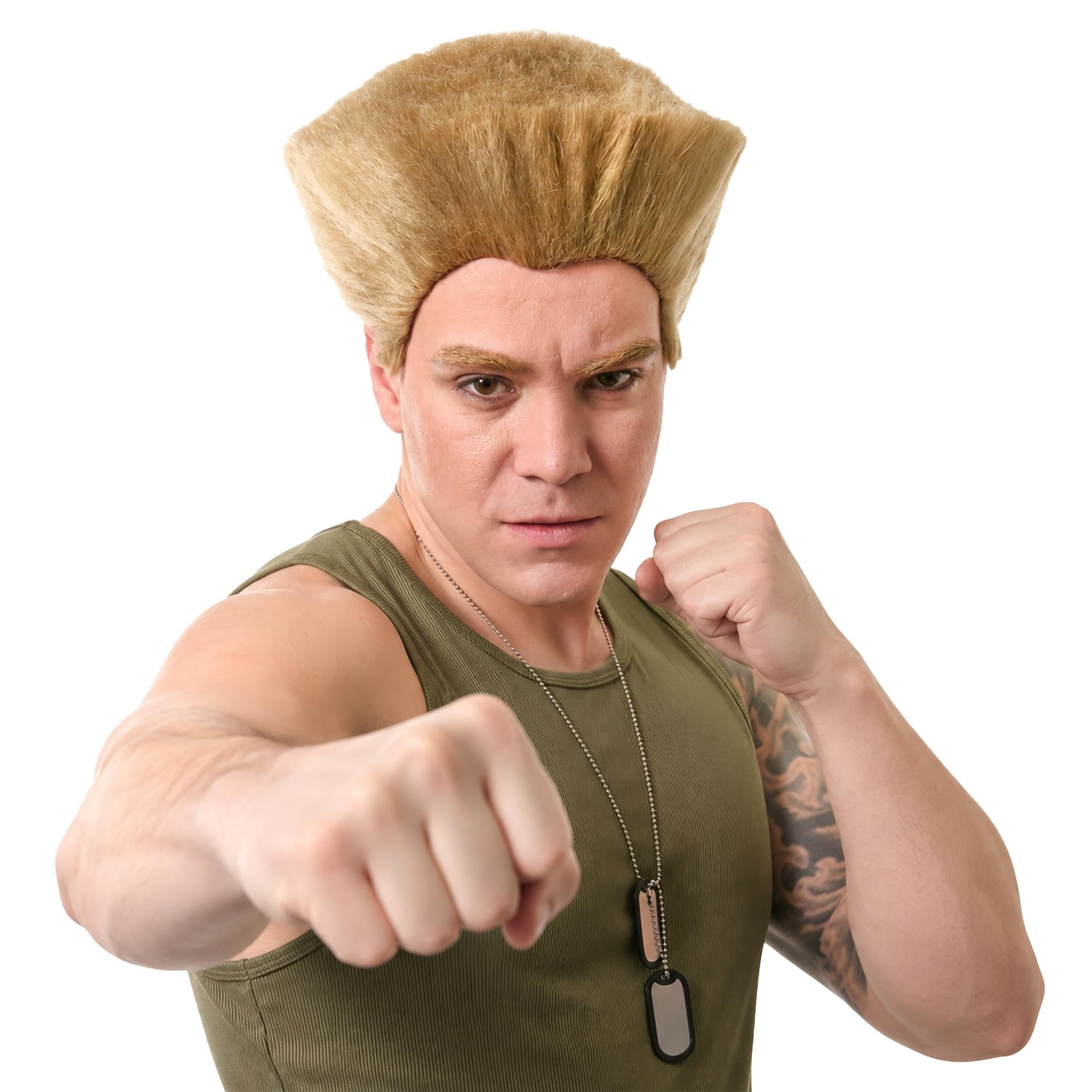 The Soldier Blonde Adult Costume Wig
