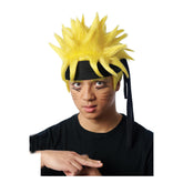 Anime Ninja Adult Yellow Costume Wig