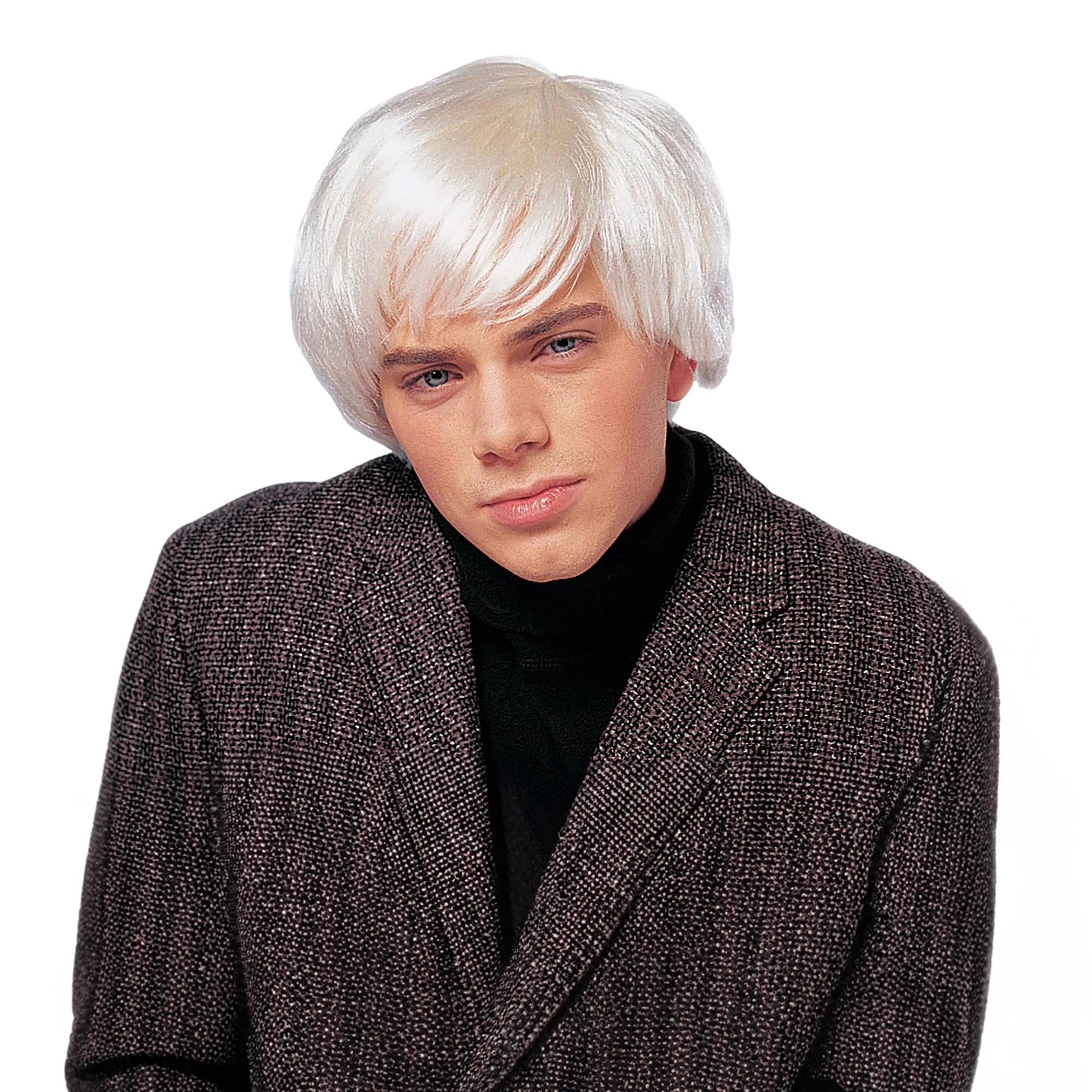 Artist Men's Costume Wig - Platinum
