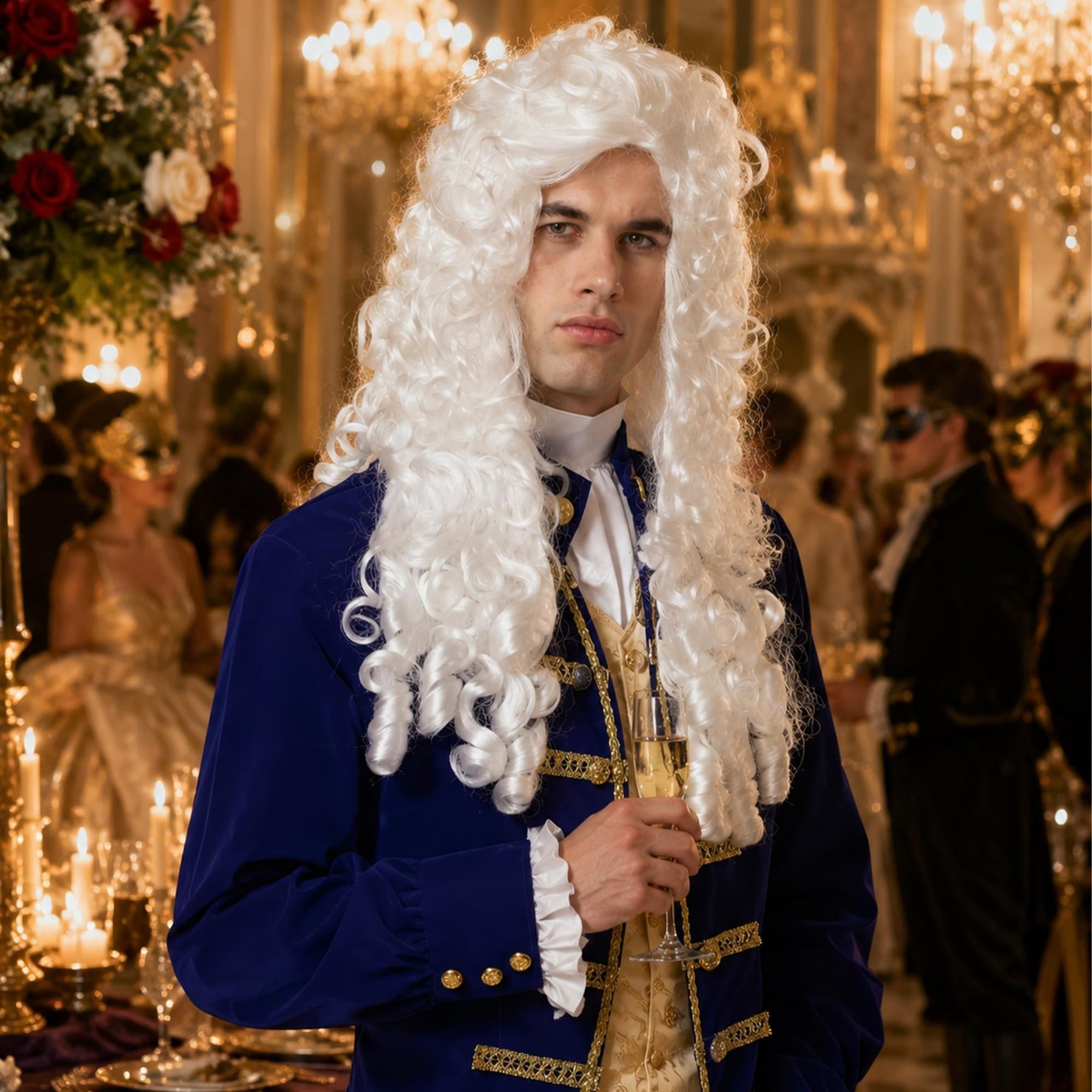 Costume Culture Nobleman Adult Costume Wig | One Size