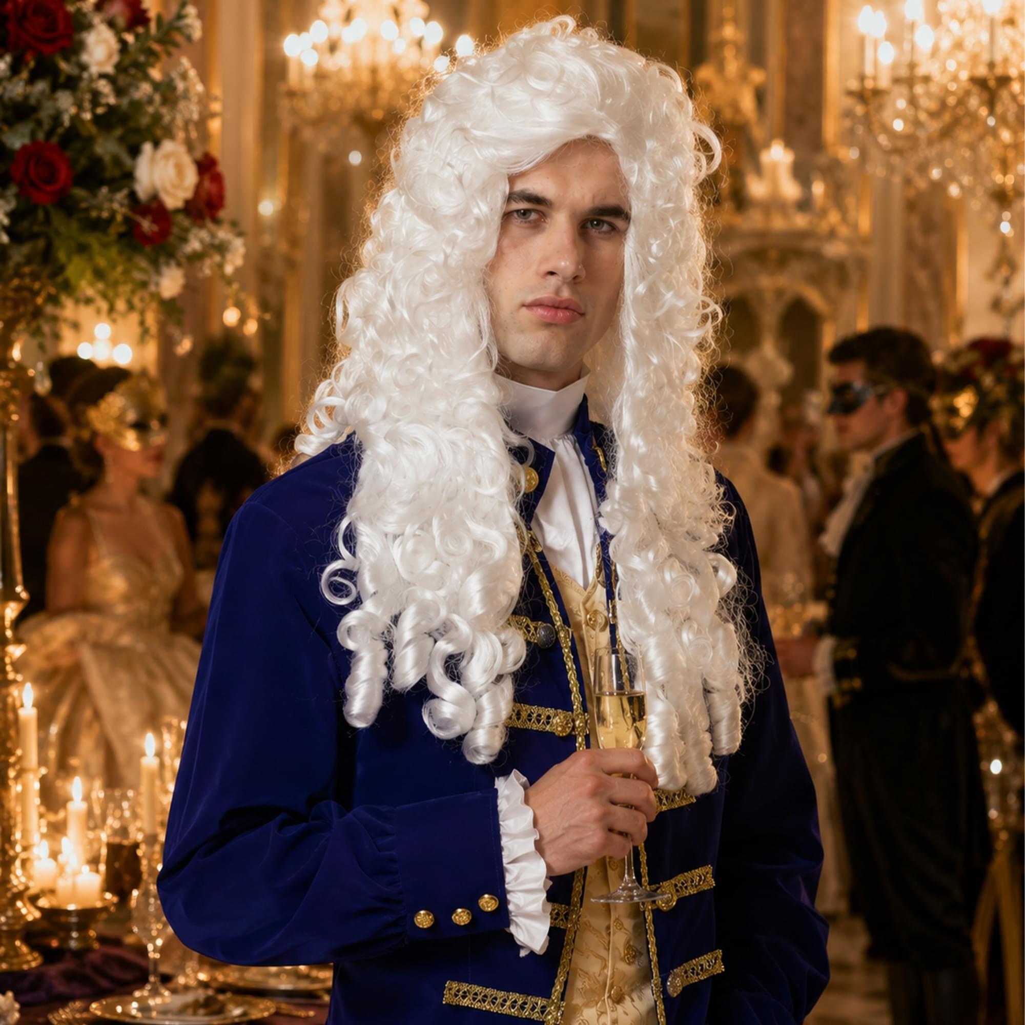 Costume Culture Nobleman Adult Costume Wig | One Size