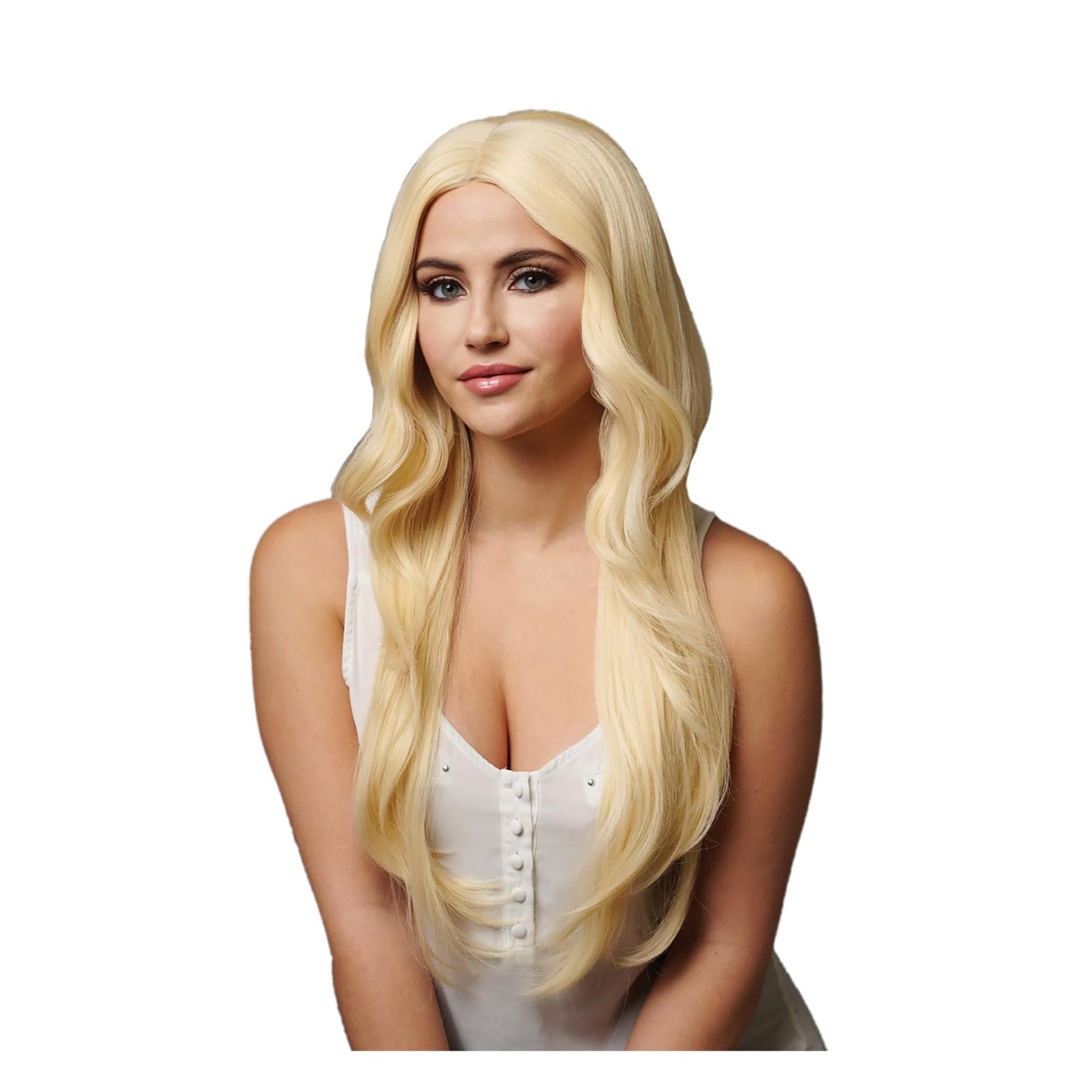 Summer Berry Adult Blonde Costume Wig
