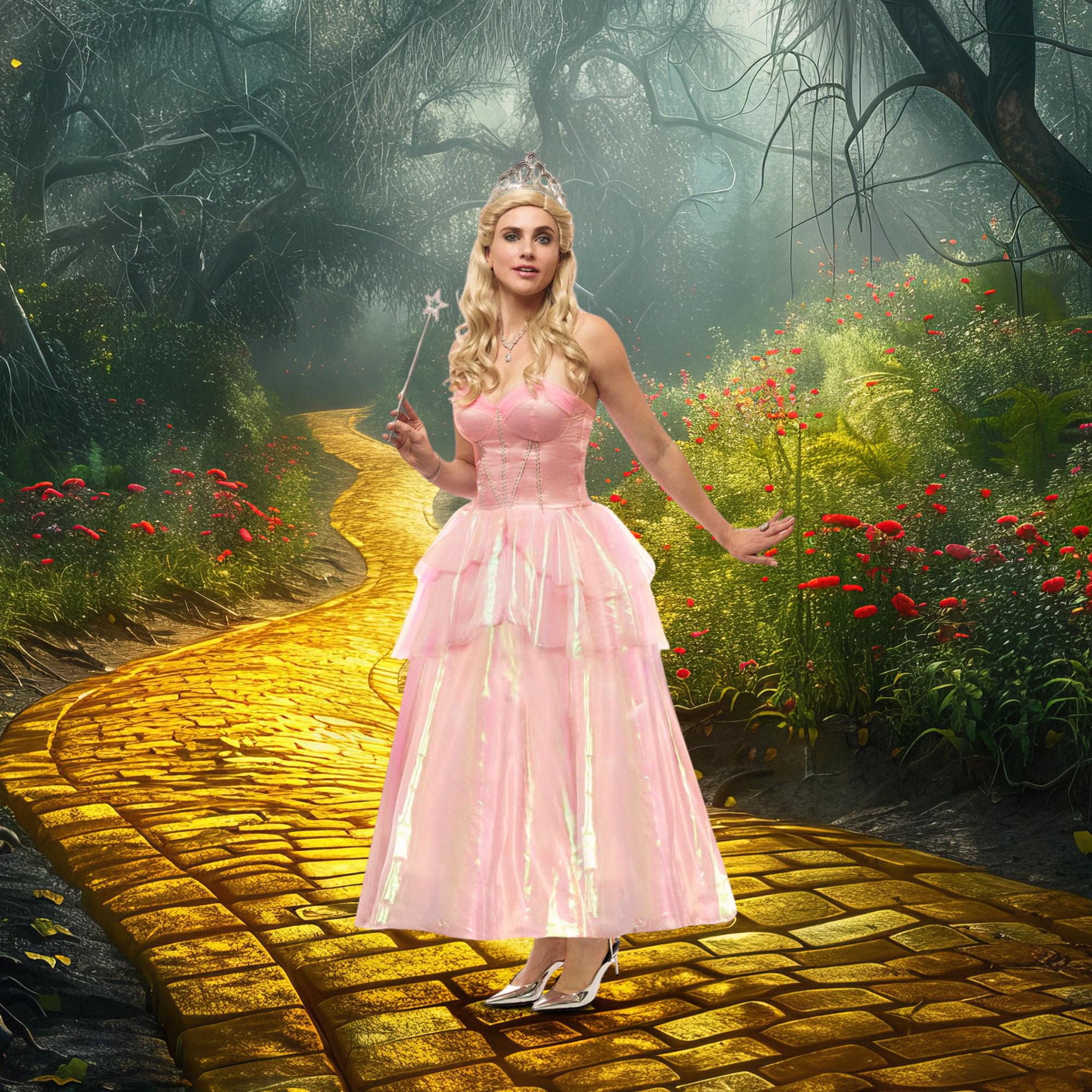 Good Witch Pink Adult Costume