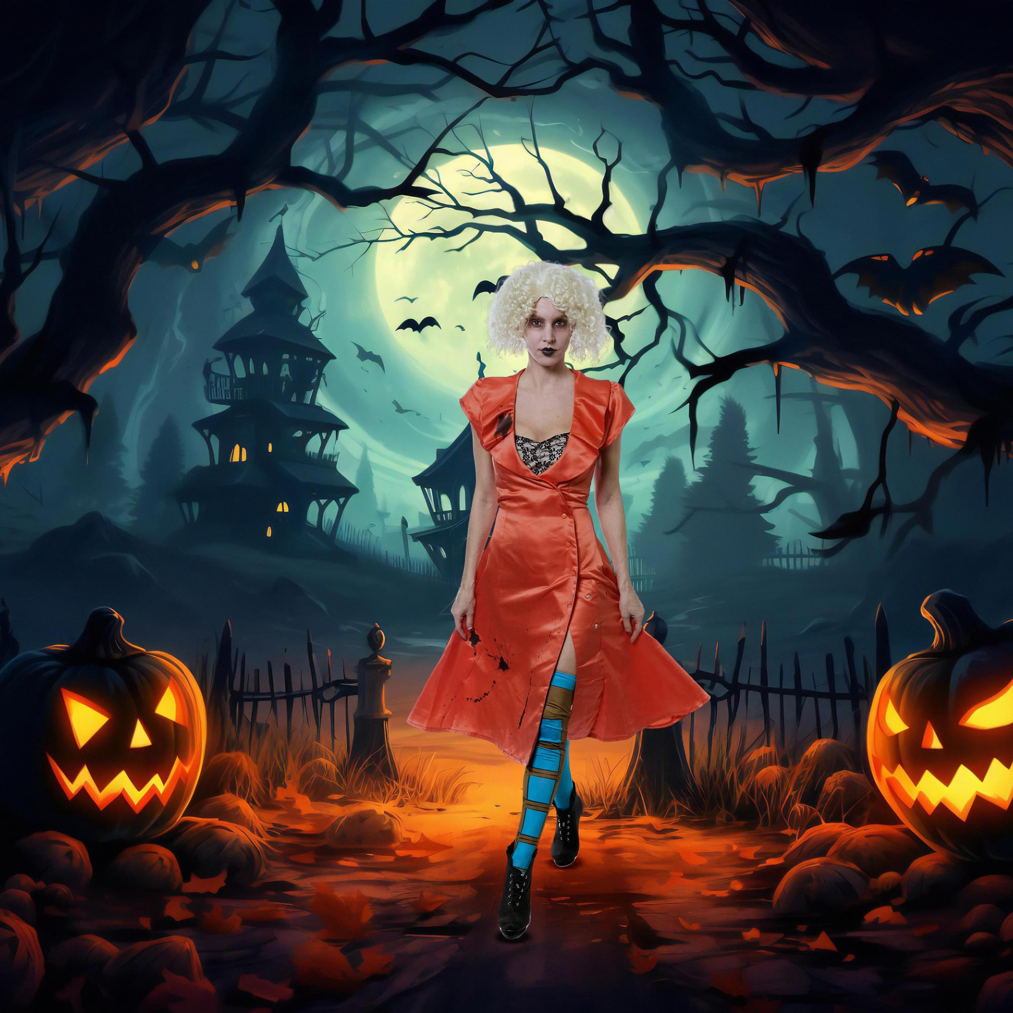 Mrs. Monster Adult Costume