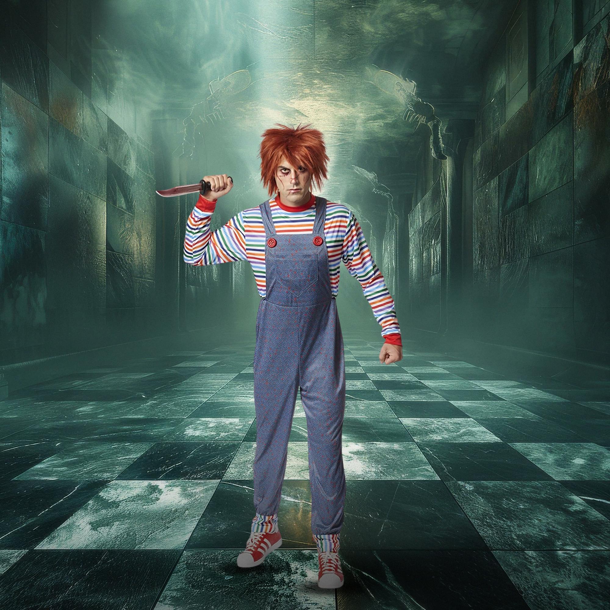 Evil Doll Mens Adult Costume