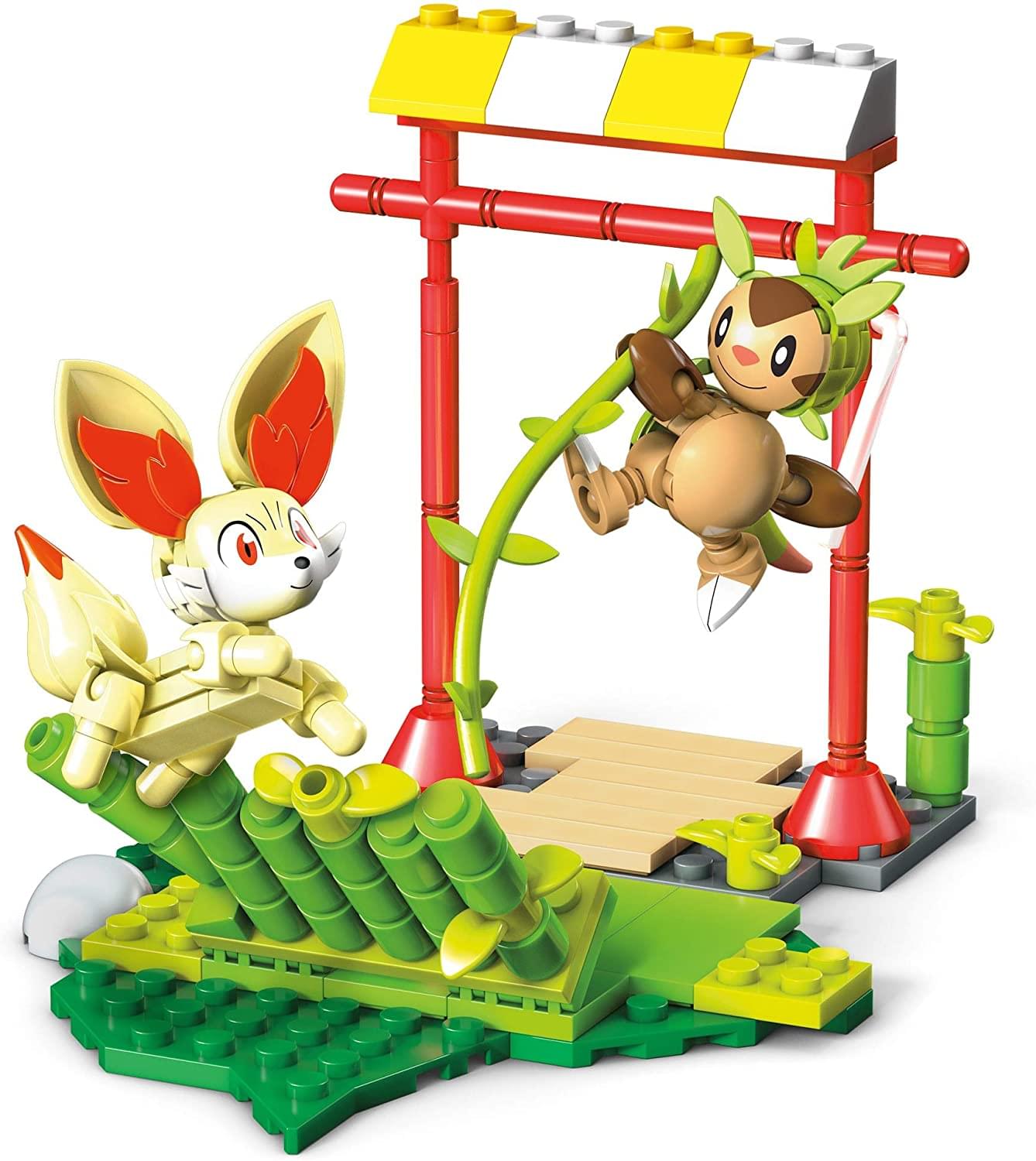 Pokemon Chespin vs. Fennekin Mega Construx Set