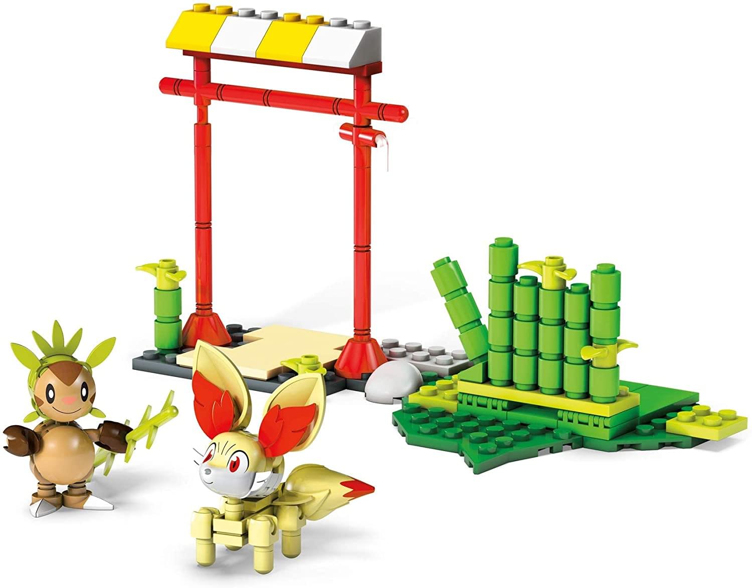 Pokemon Chespin vs. Fennekin Mega Construx Set