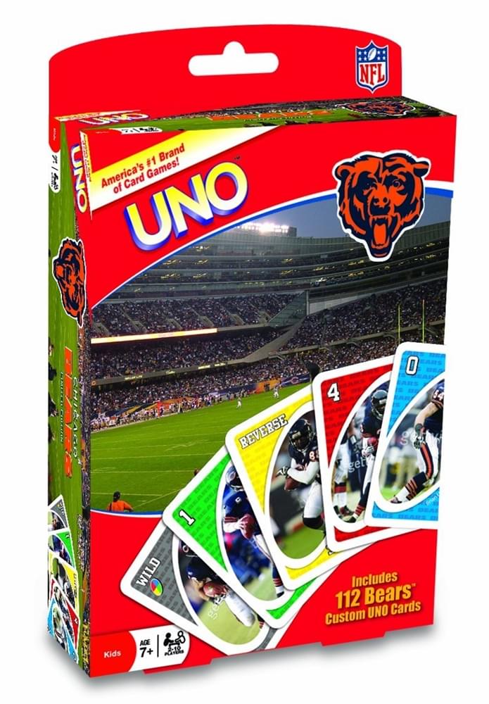 UNO Special Collectors Card Game: Chicago Bears