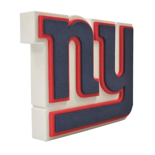 NFL 3D Foam Logo 18" Wall Display: New York Giants