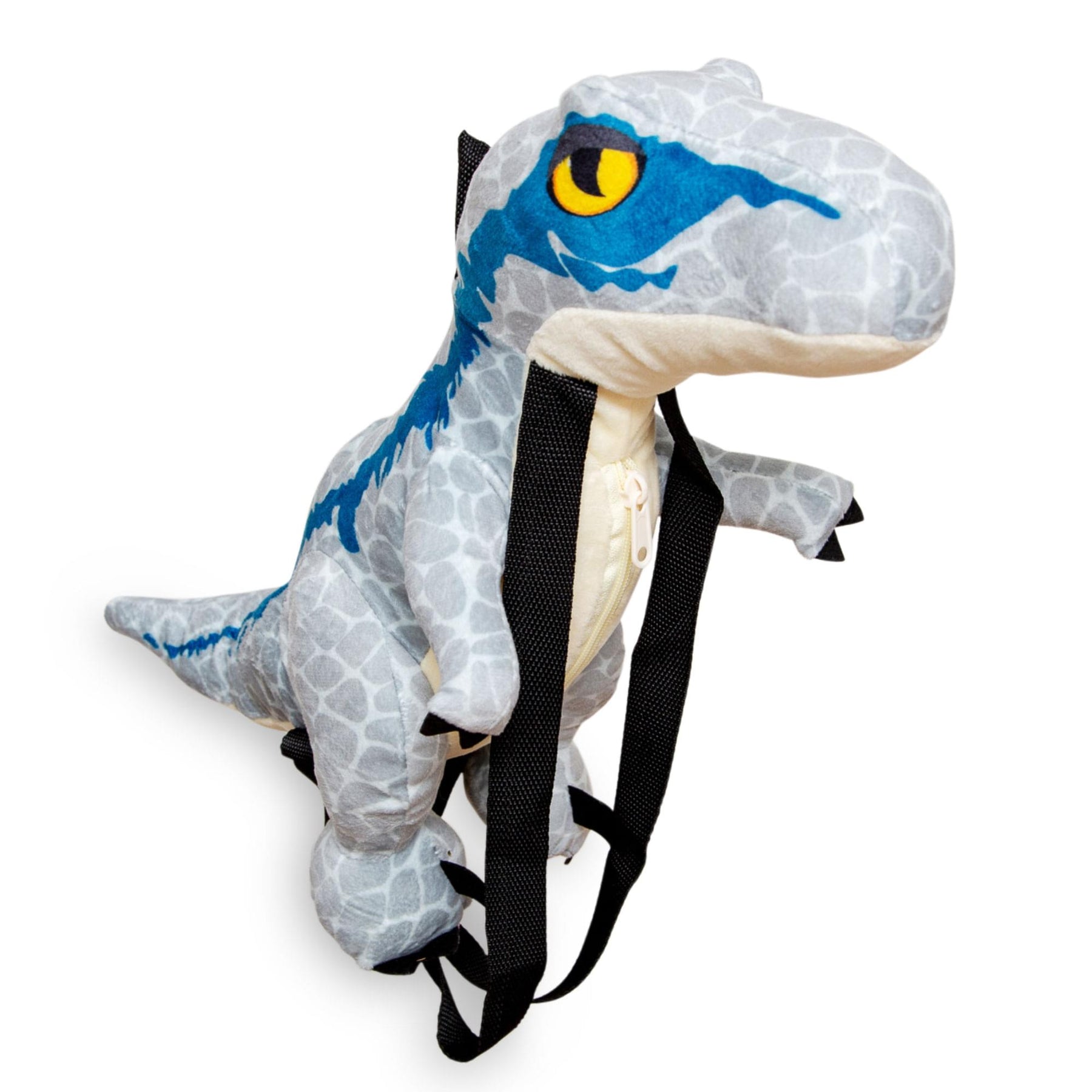 Jurassic Park Raptor Blue 17 Inch Plush Backpack Free Shipping