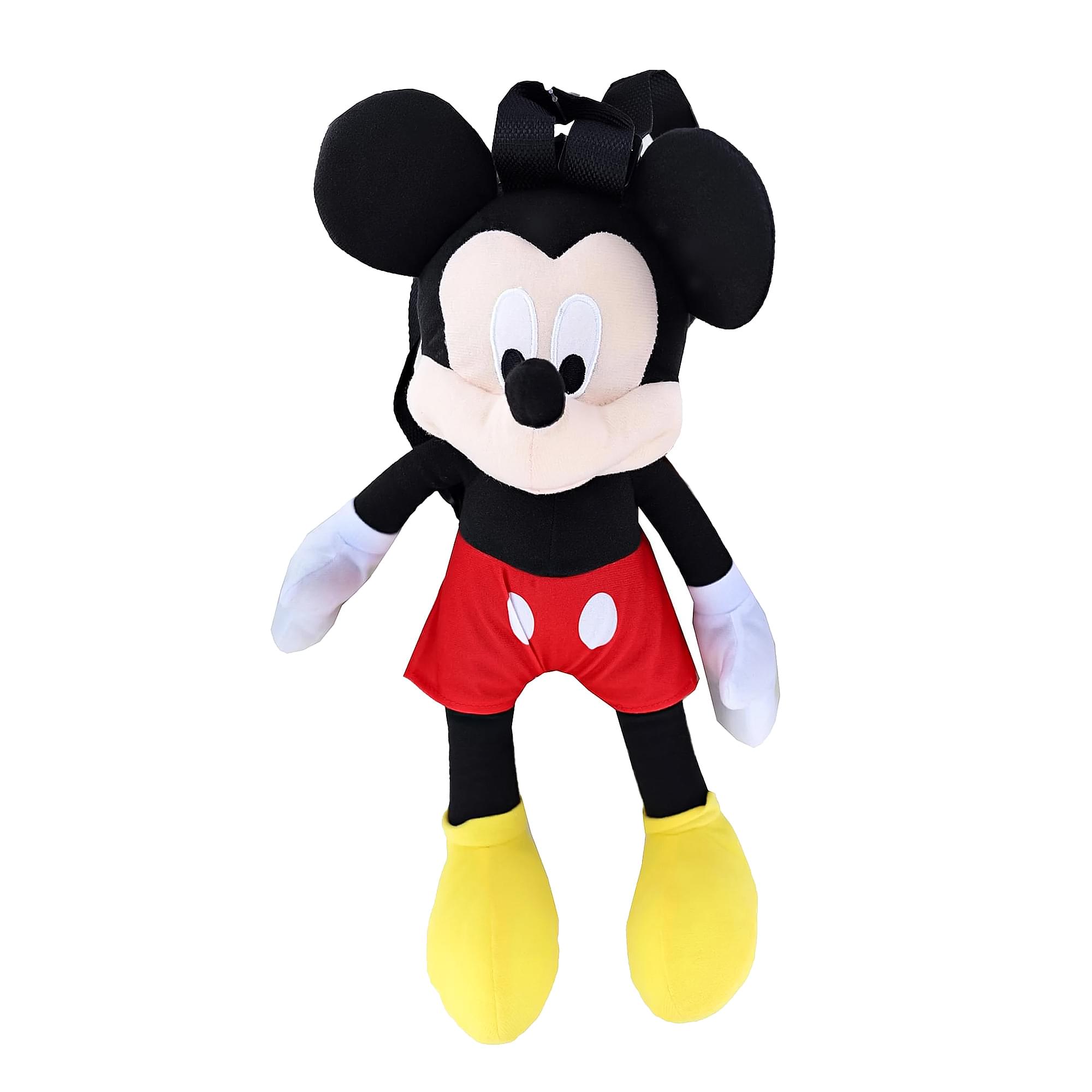 Disney Mickey Mouse 15 Inch Plush Backpack