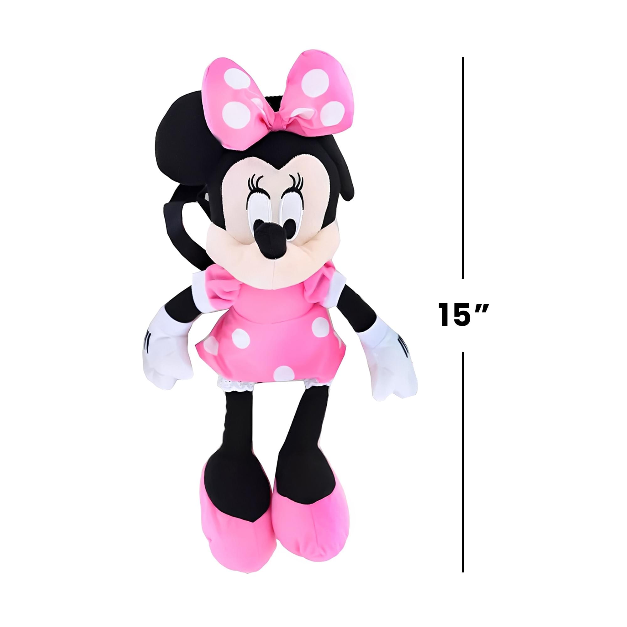 Disney Minnie Mouse 15 Inch Plush Backpack