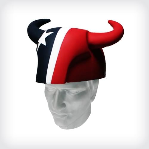 NFL Team Mascot Foamhead Hat: Houston Texans