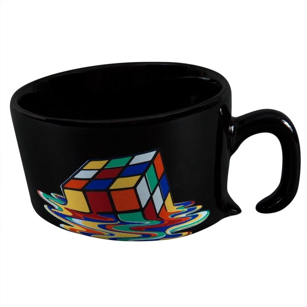 Rubik's Cube Melting Warped 8oz Ceramic Mug